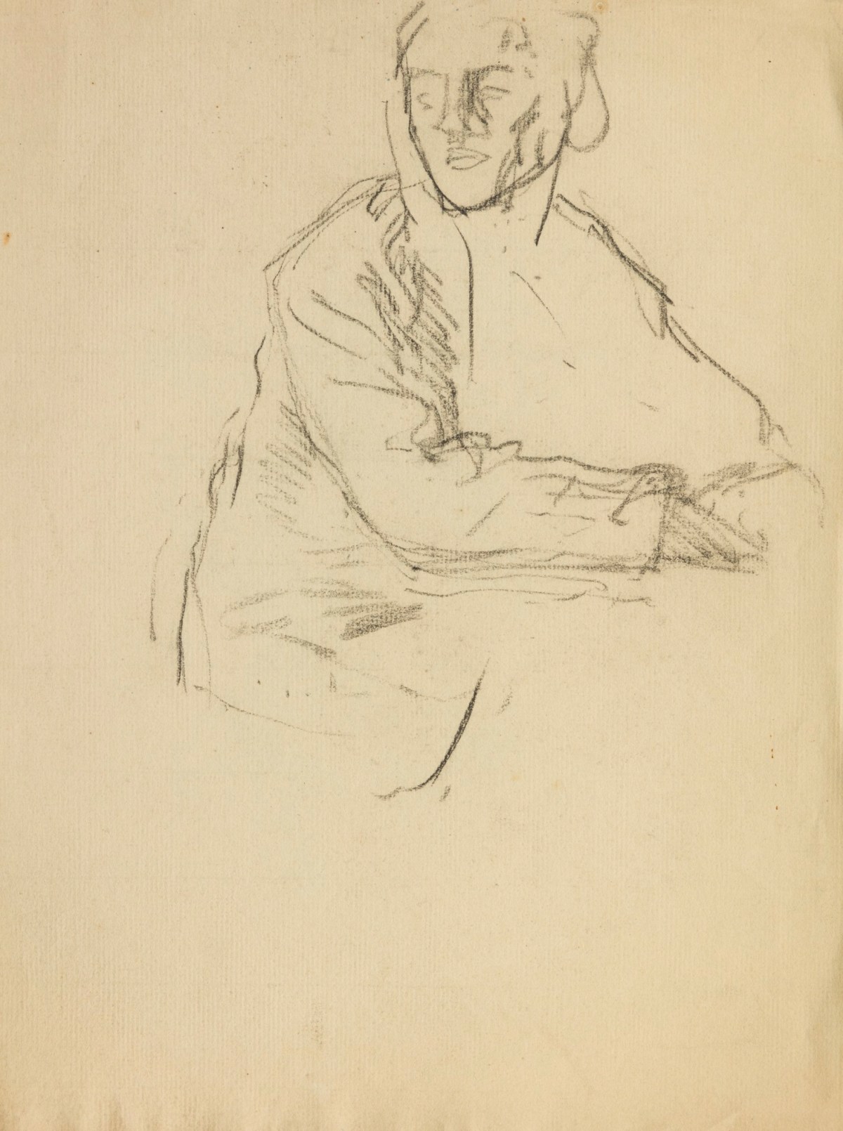 Half-length study of a woman sitting | Works of Art | RA Collection ...
