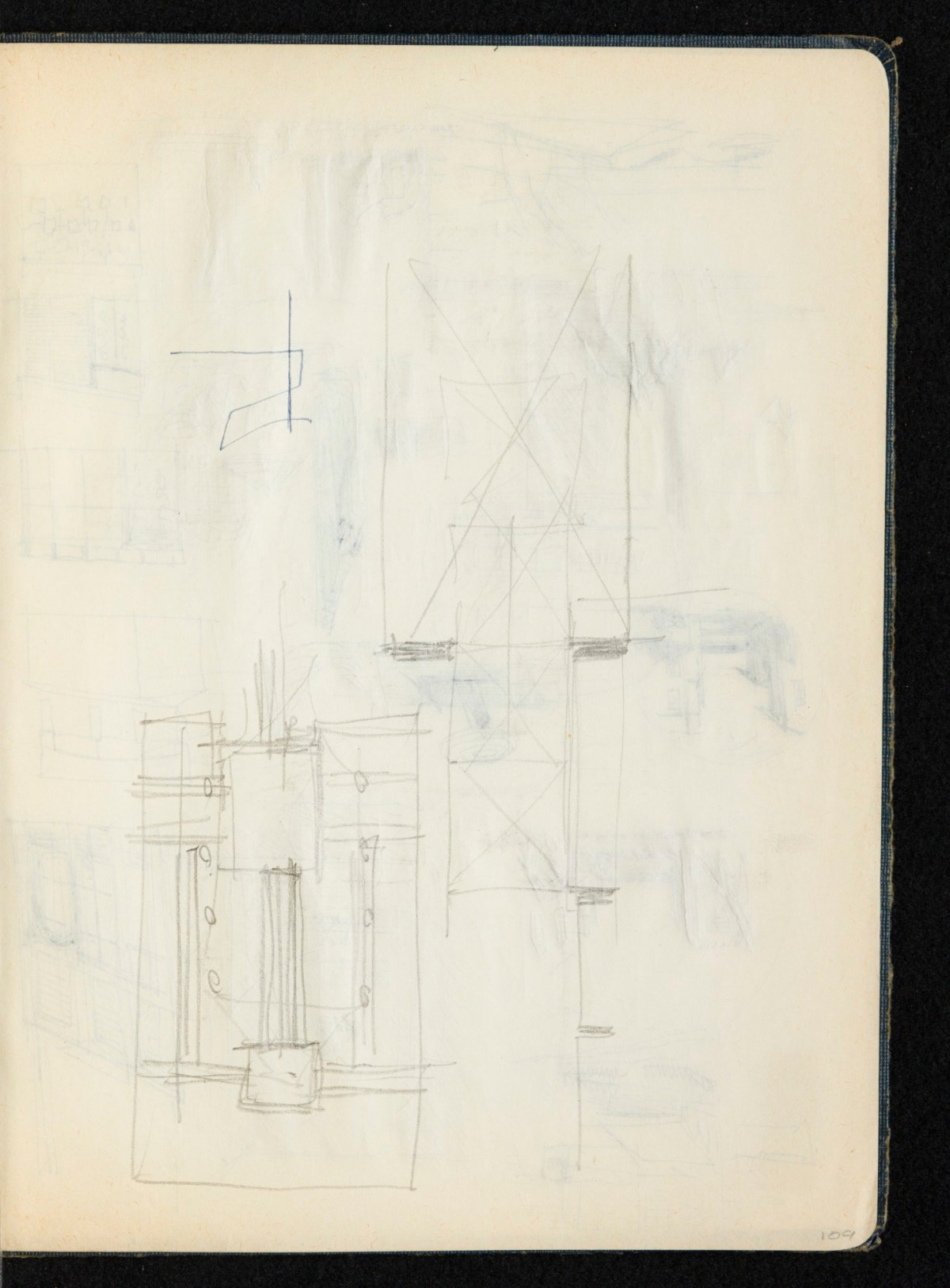 Sir Hugh Casson PRA, Britannia and Glyndebourne sketchbook