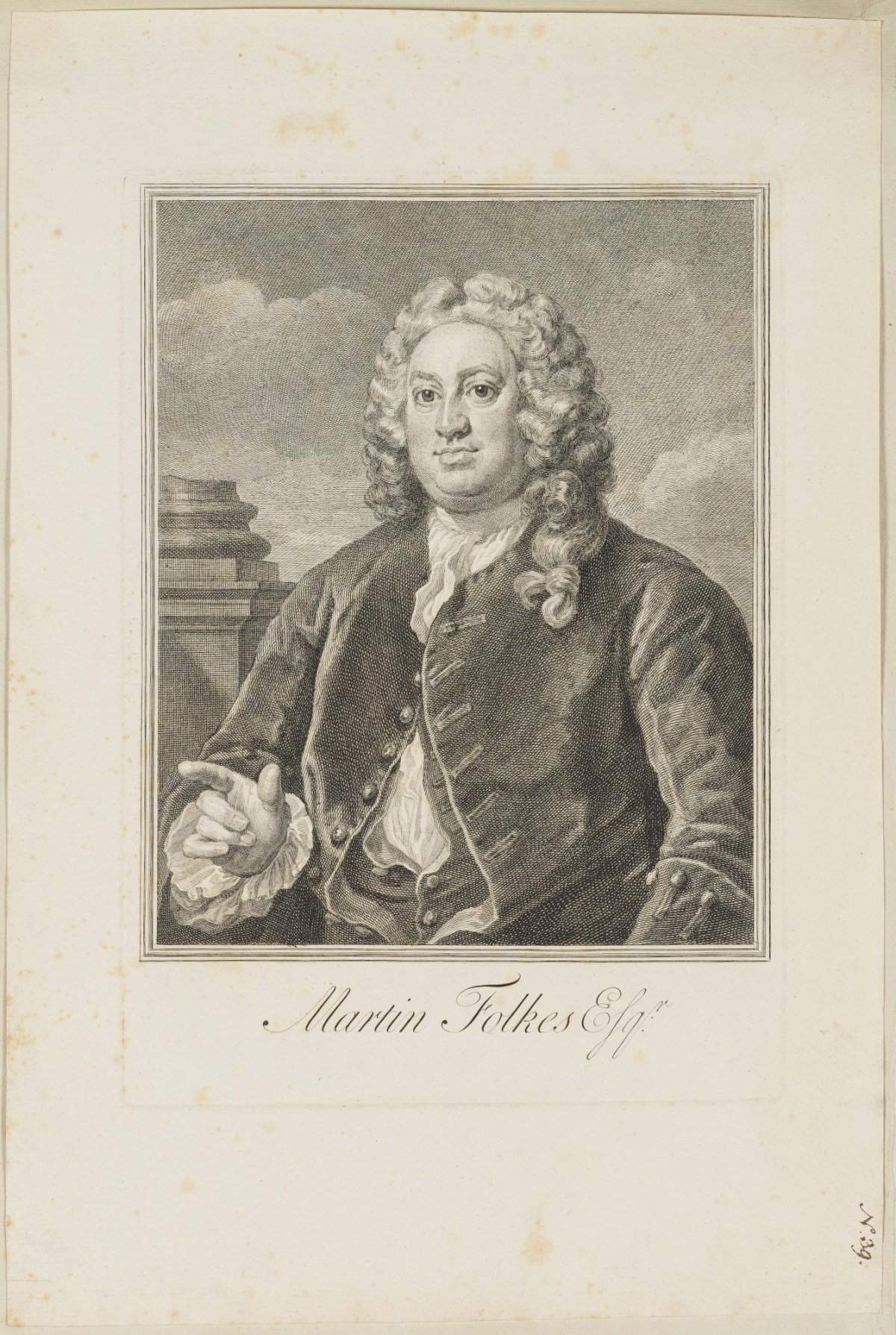 William Hogarth, Martin Folkes