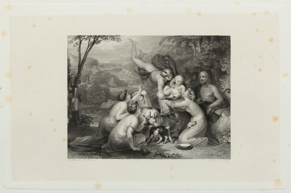 Henry Howard RA, Infant Bacchus brought by Mercury to the Nymphs of Nysa