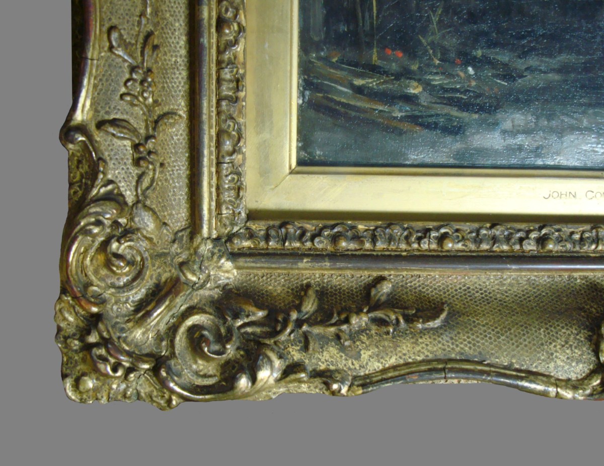 Unknown, Frame for John Constable RA 'Somerset House'