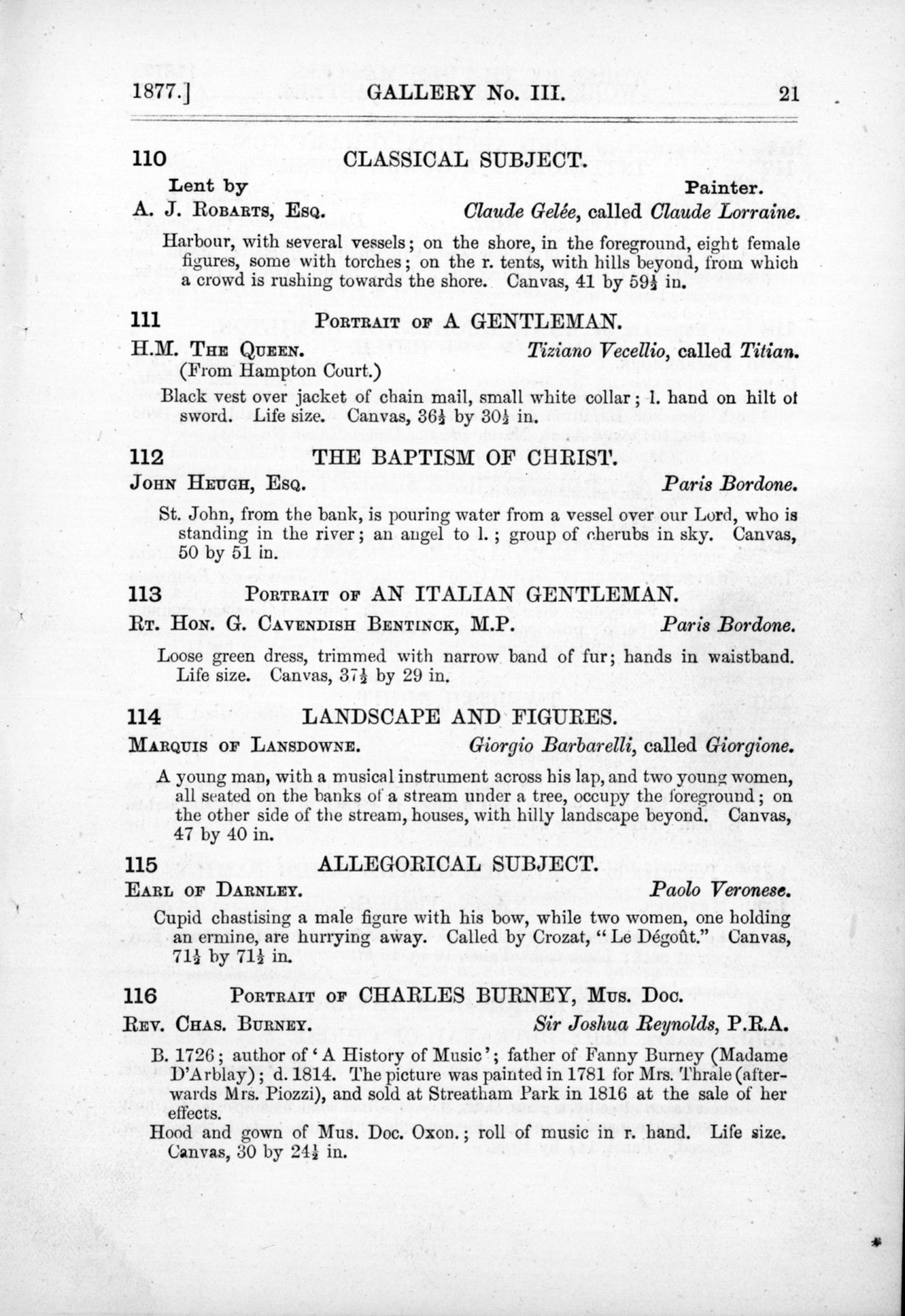 Page 21 of 1877 - Old Masters and deceased masters of the British School
