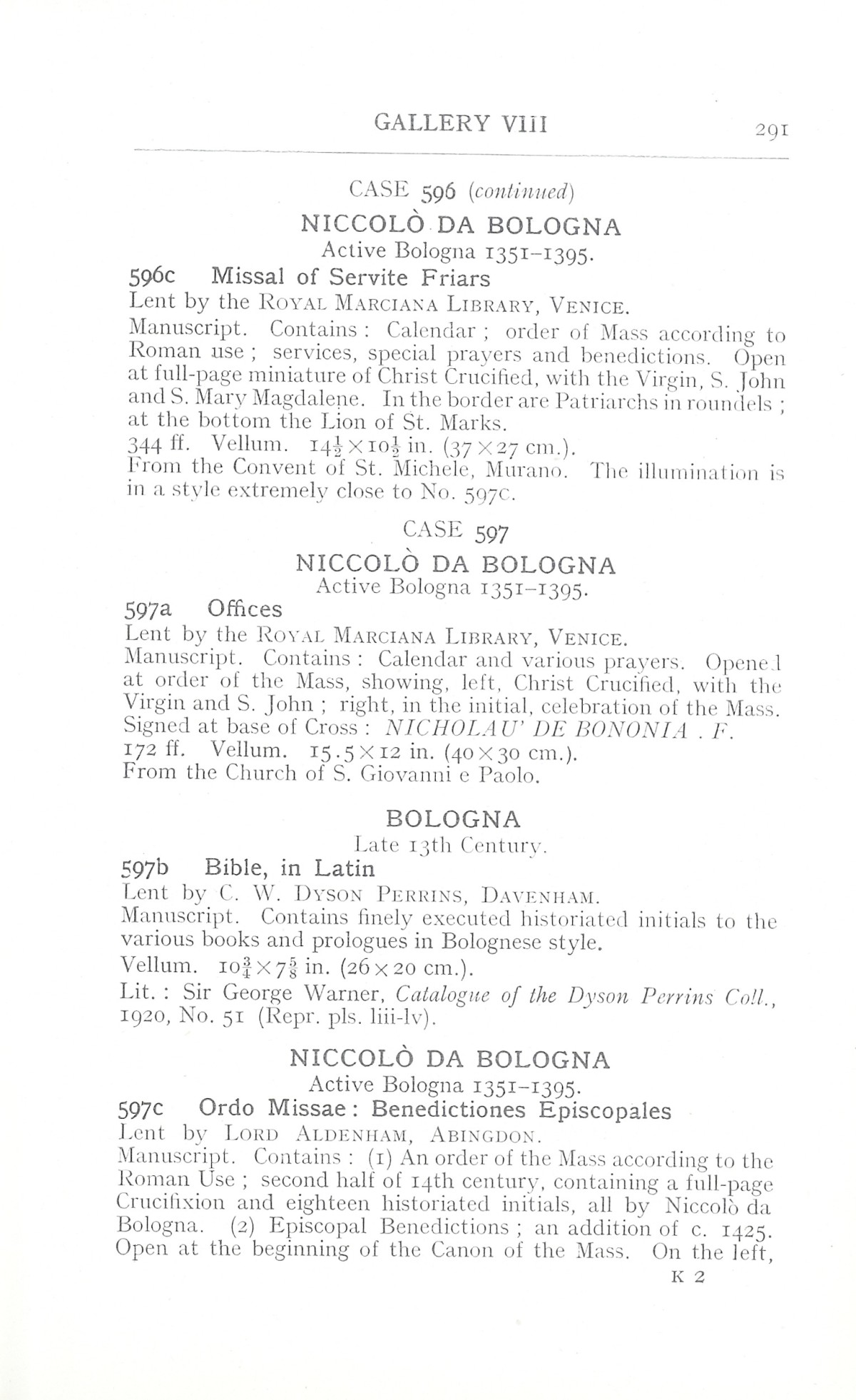 Page 295 of 1930 - Exhibition of Italian Art 1200-1900
