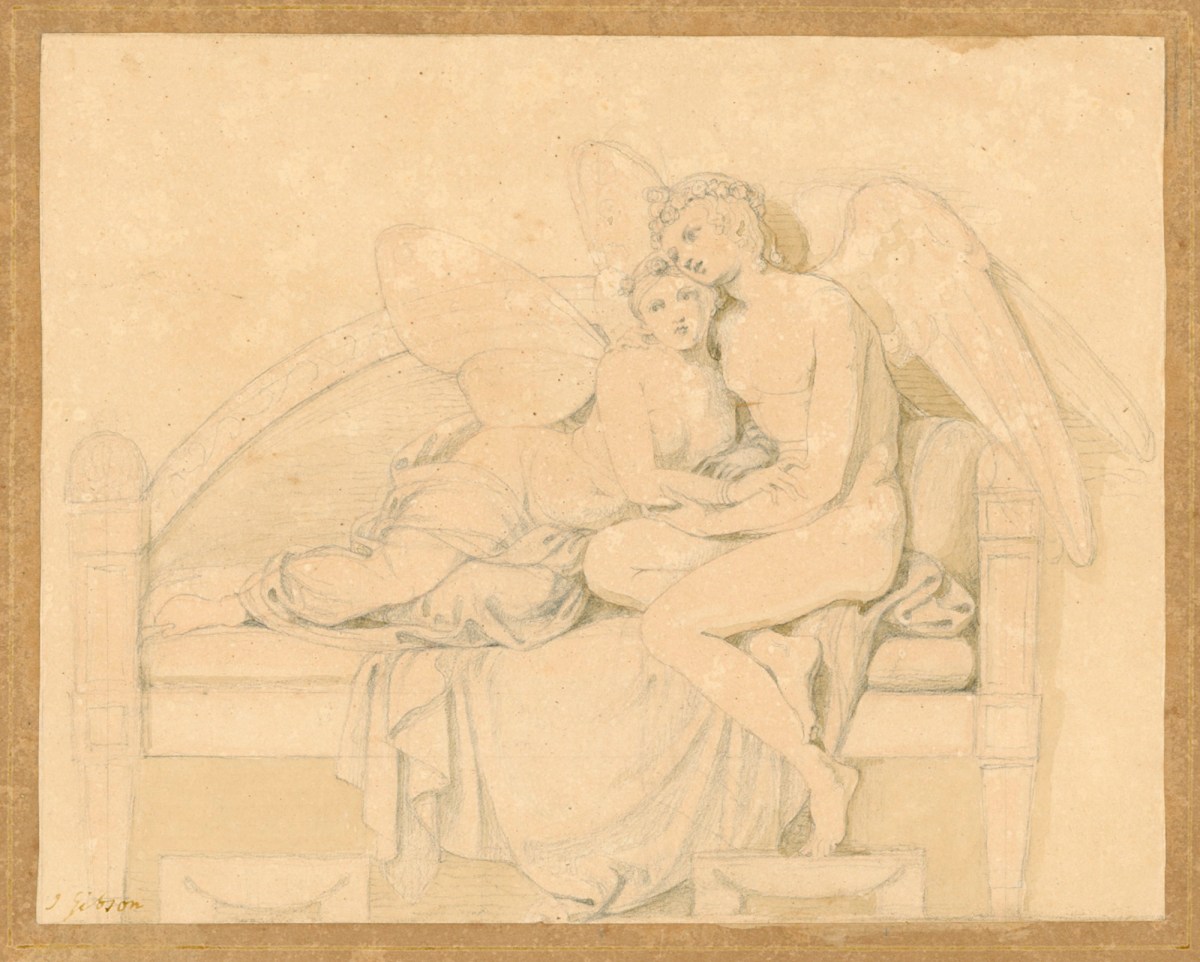 John Gibson RA, Cupid and Psyche