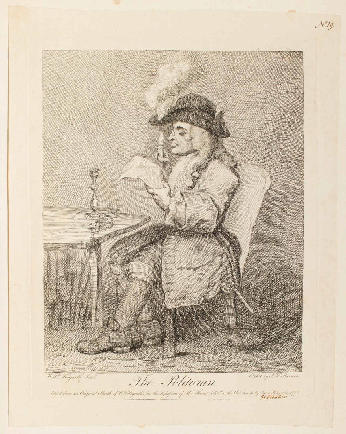 William Hogarth, The Politician