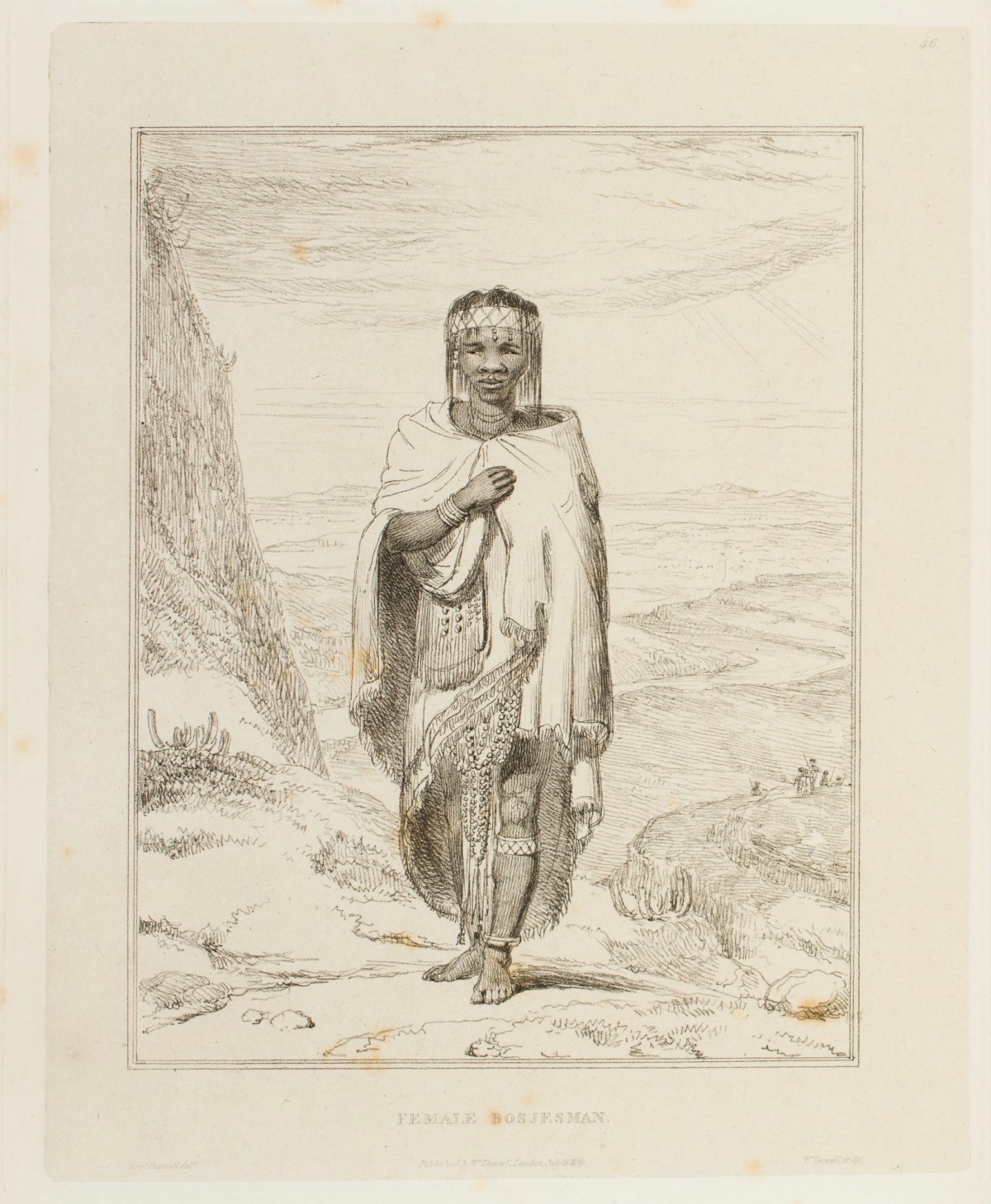 Samuel Daniell, A San woman ('Bosjesman')