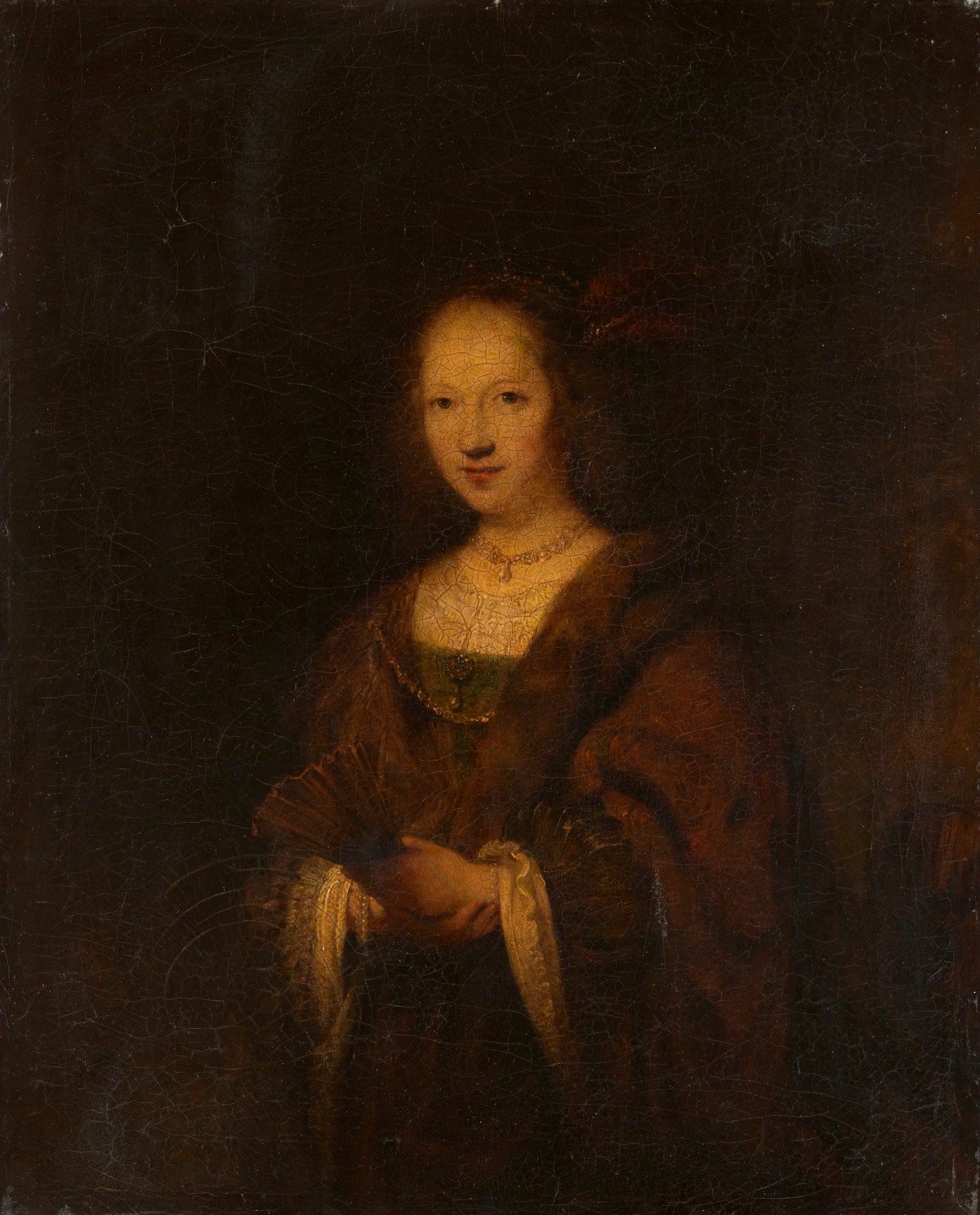 Sir Joshua Reynolds PRA, Lady with a Fan
