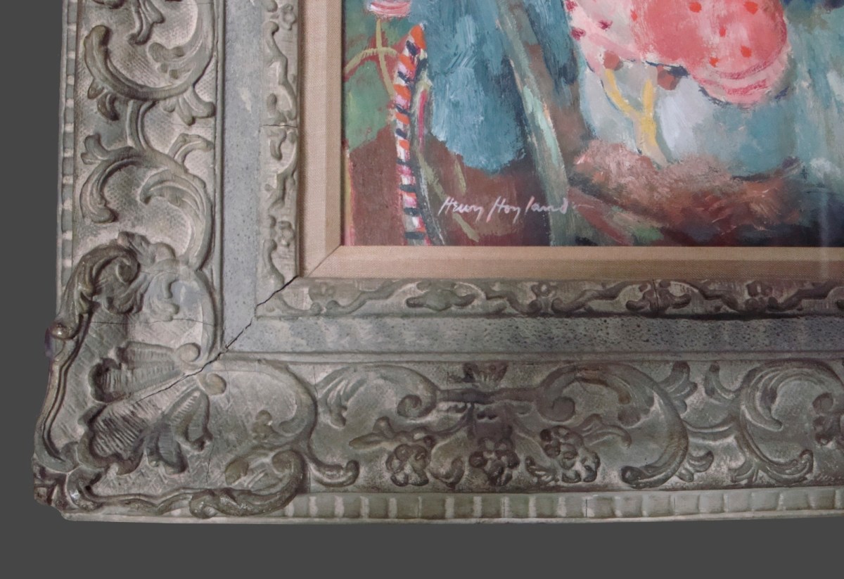 Frame For Henry George Hoyland Clowns Dressing Room Works Of