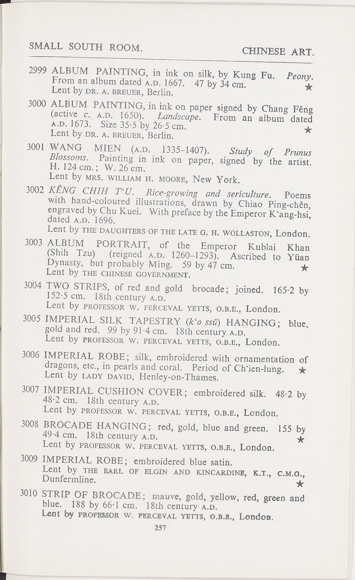 Page 285 of 1935-36 - International Exhibition of Chinese Art