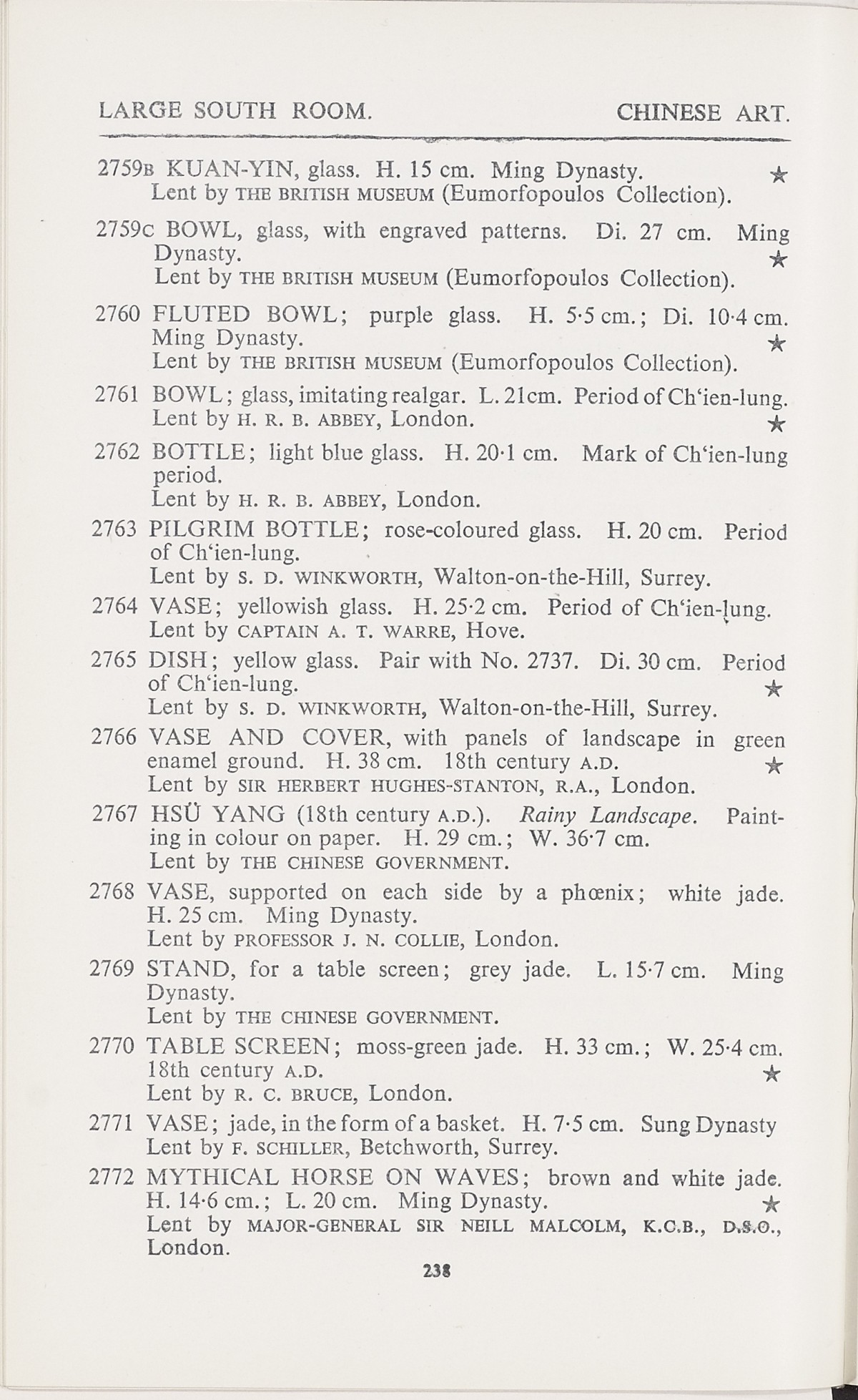 Page 266 of 1935-36 - International Exhibition of Chinese Art