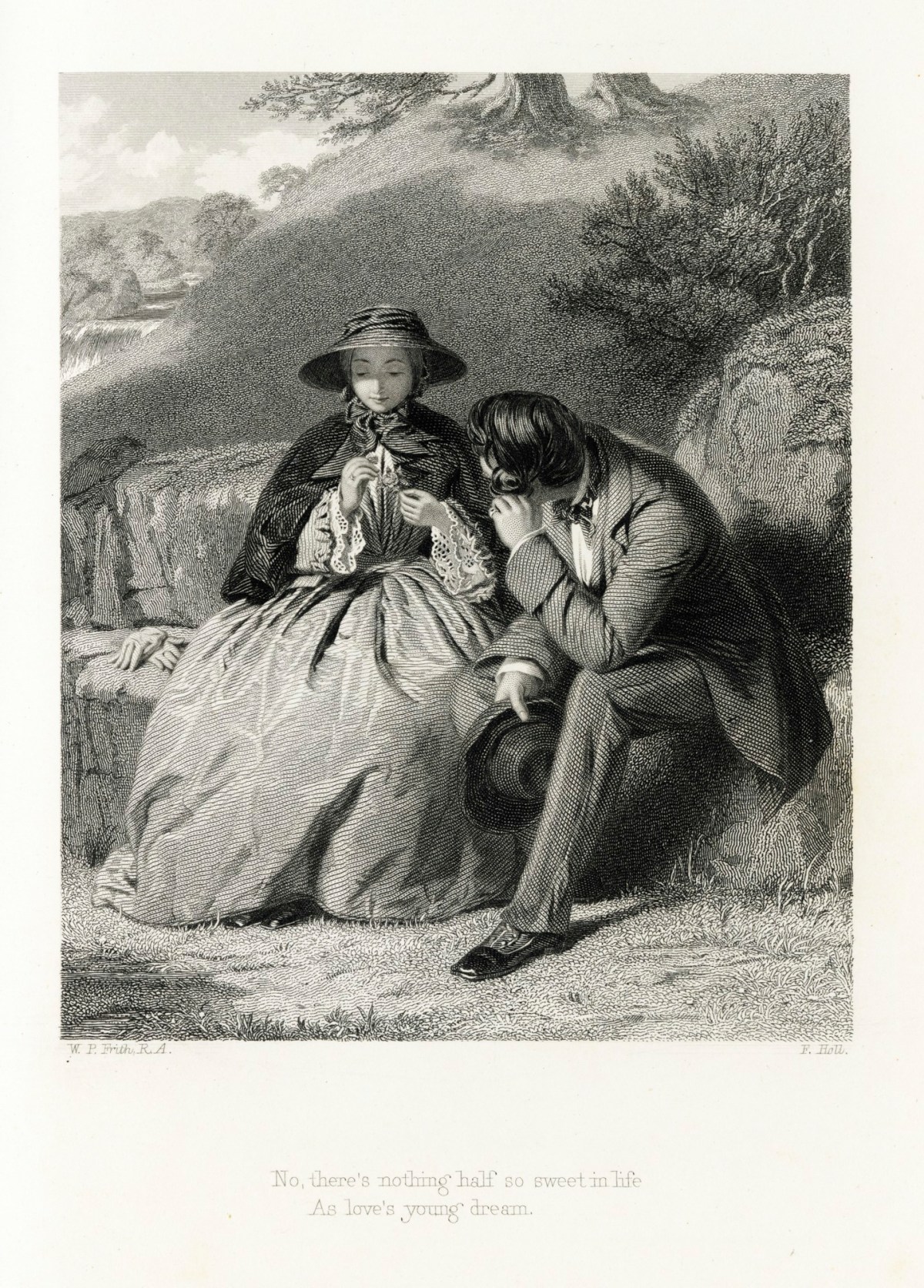 William Powell Frith RA, Love's Young Dream