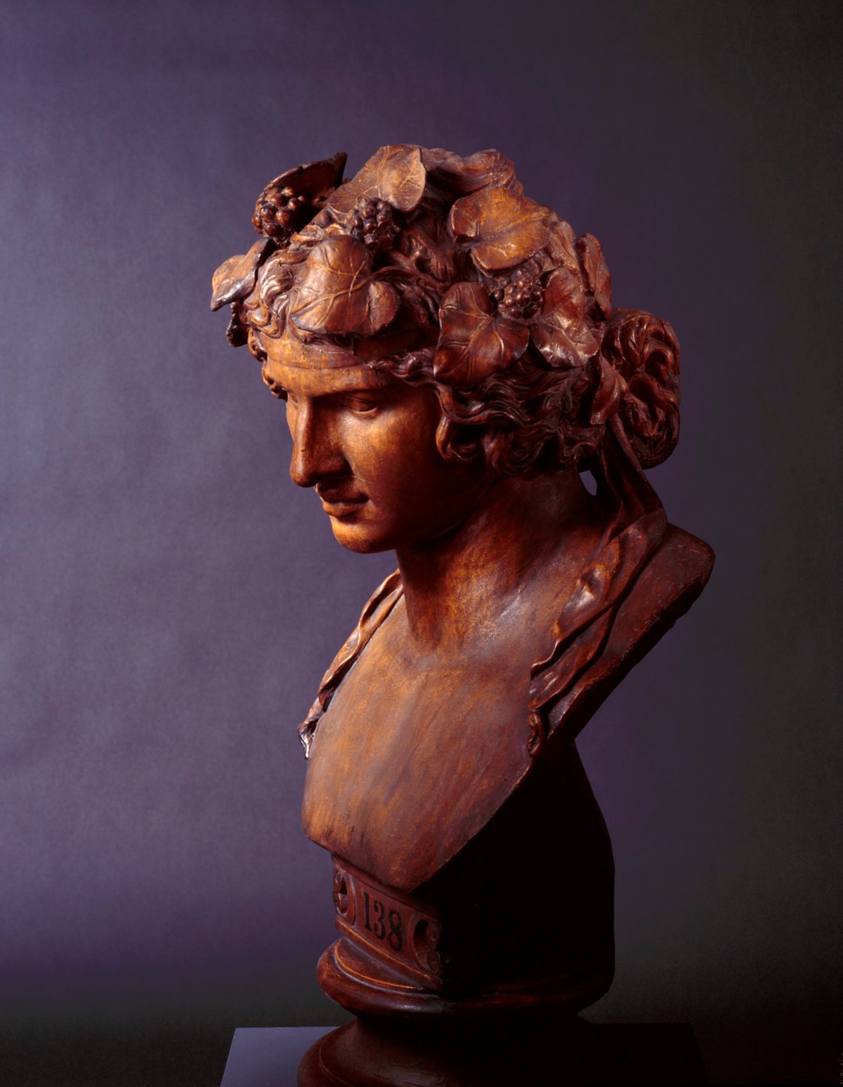 Unidentified Roman sculptor, Antinous as Bacchus