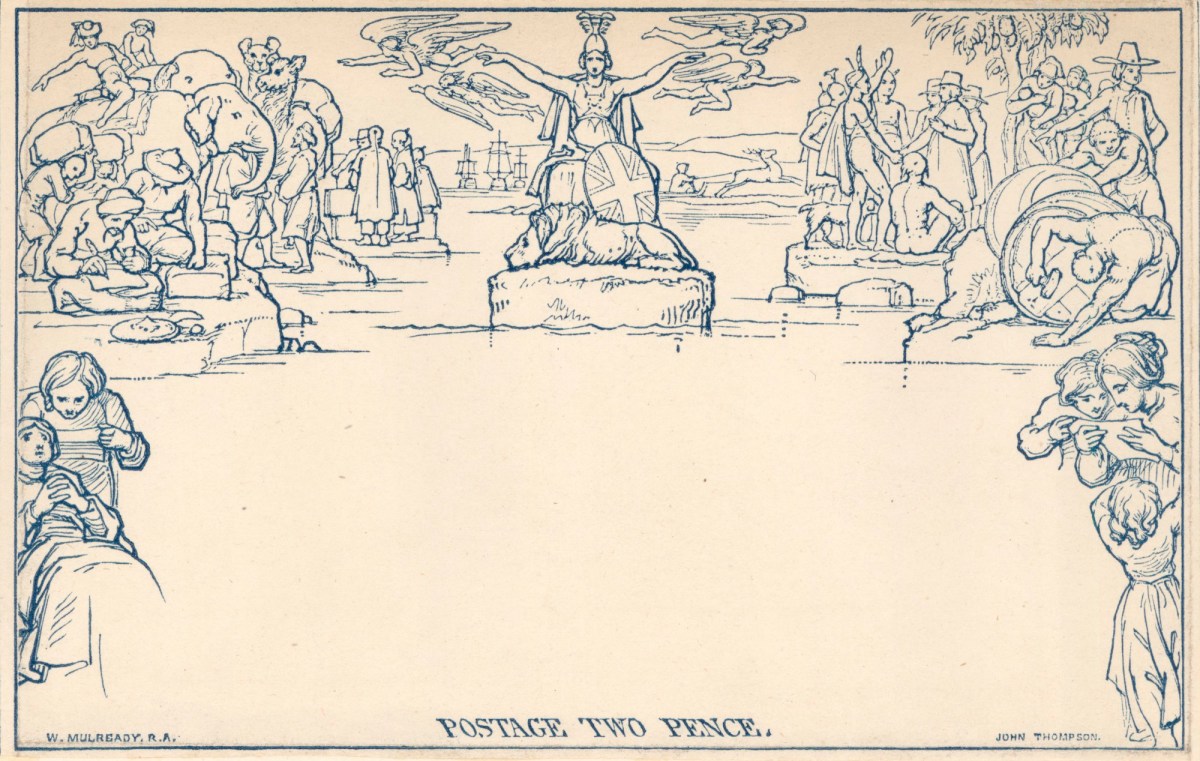 William Mulready RA, Penny Post Envelope