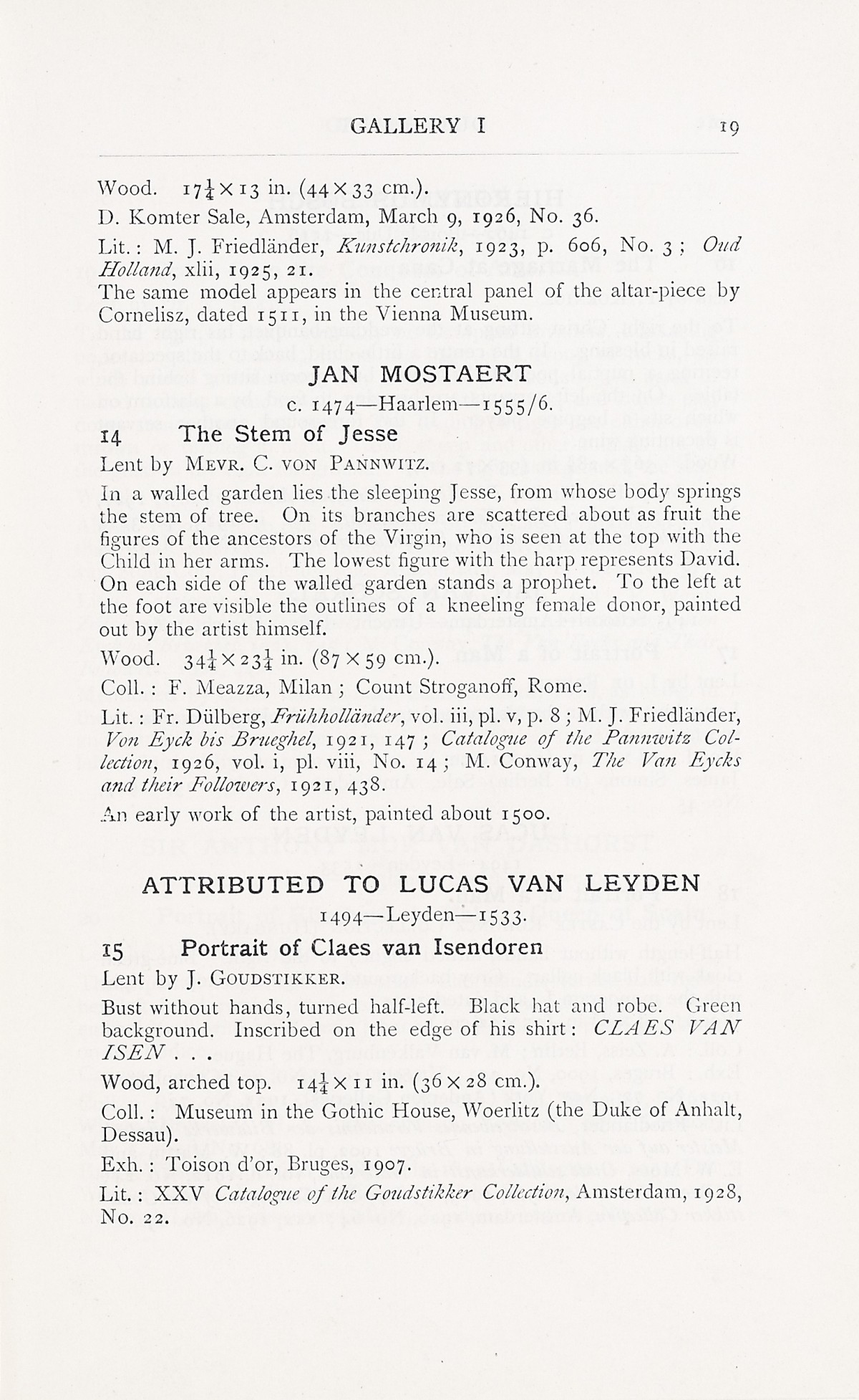 Page 23 of 1929 - Exhibition of Dutch Art 1450-1900