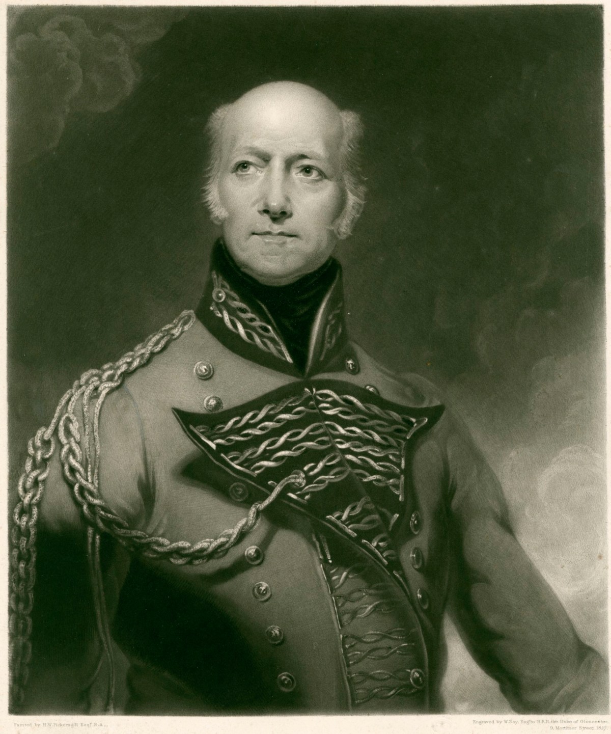Henry William Pickersgill RA, Portrait of General Sir James Affleck, Bt