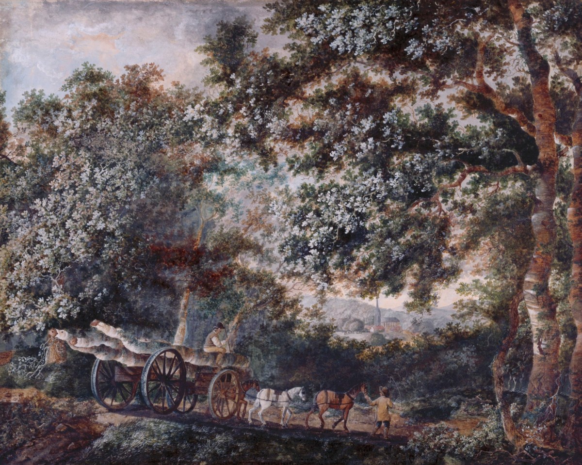 William Fearnside, Woodcutters in a Forest