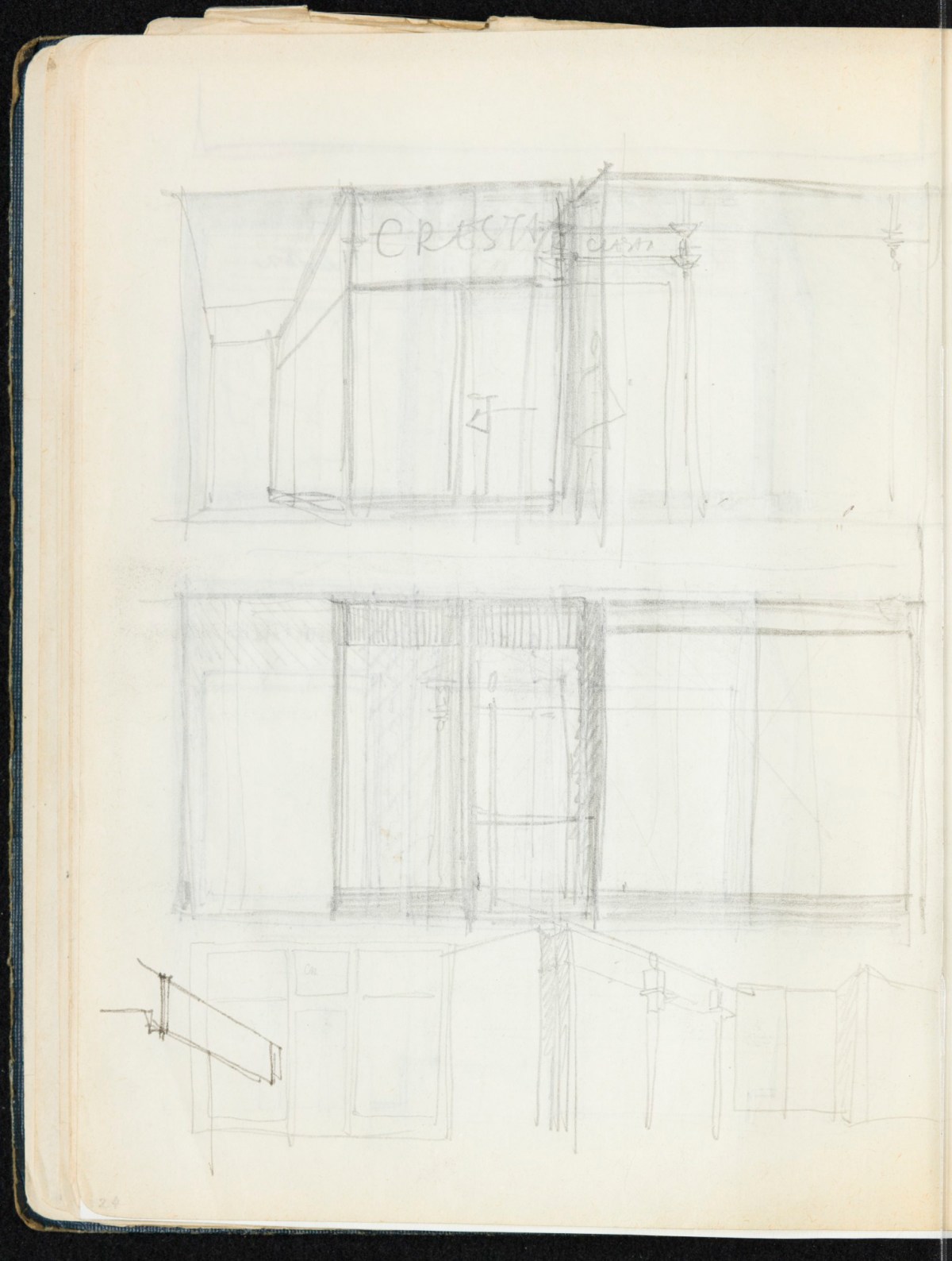 Sir Hugh Casson PRA, Britannia and Glyndebourne sketchbook