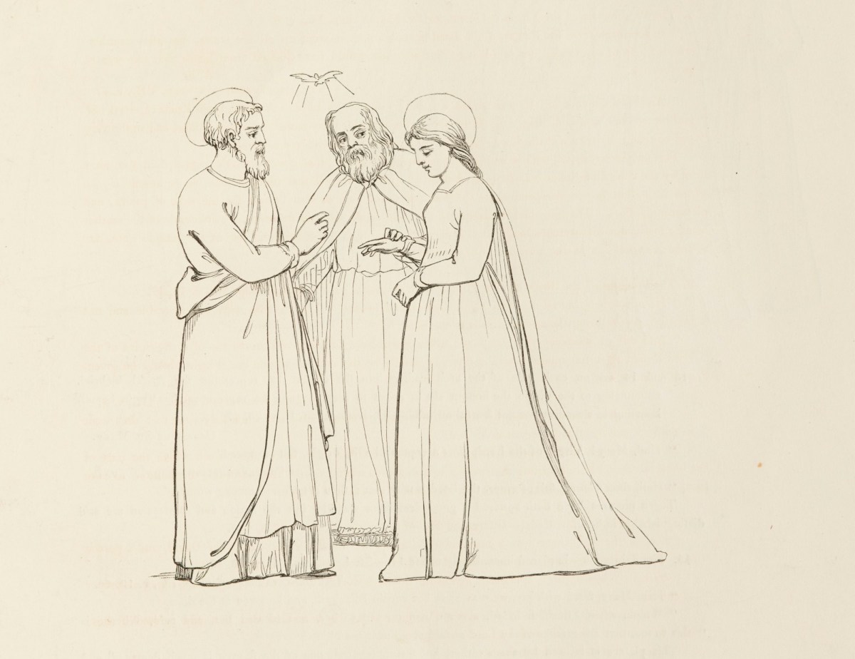 Sir Augustus Wall Callcott RA, The Betrothment of the Virgin