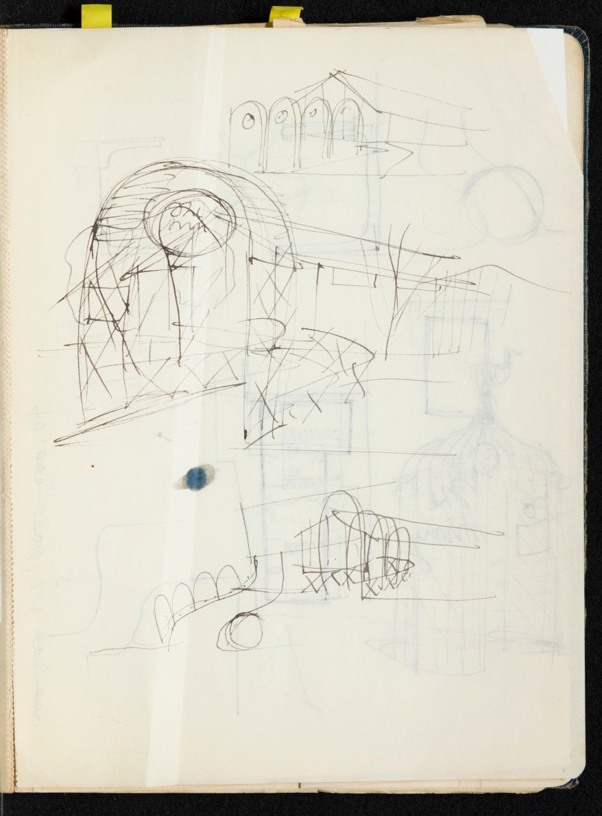 Sir Hugh Casson PRA, Britannia and Glyndebourne sketchbook