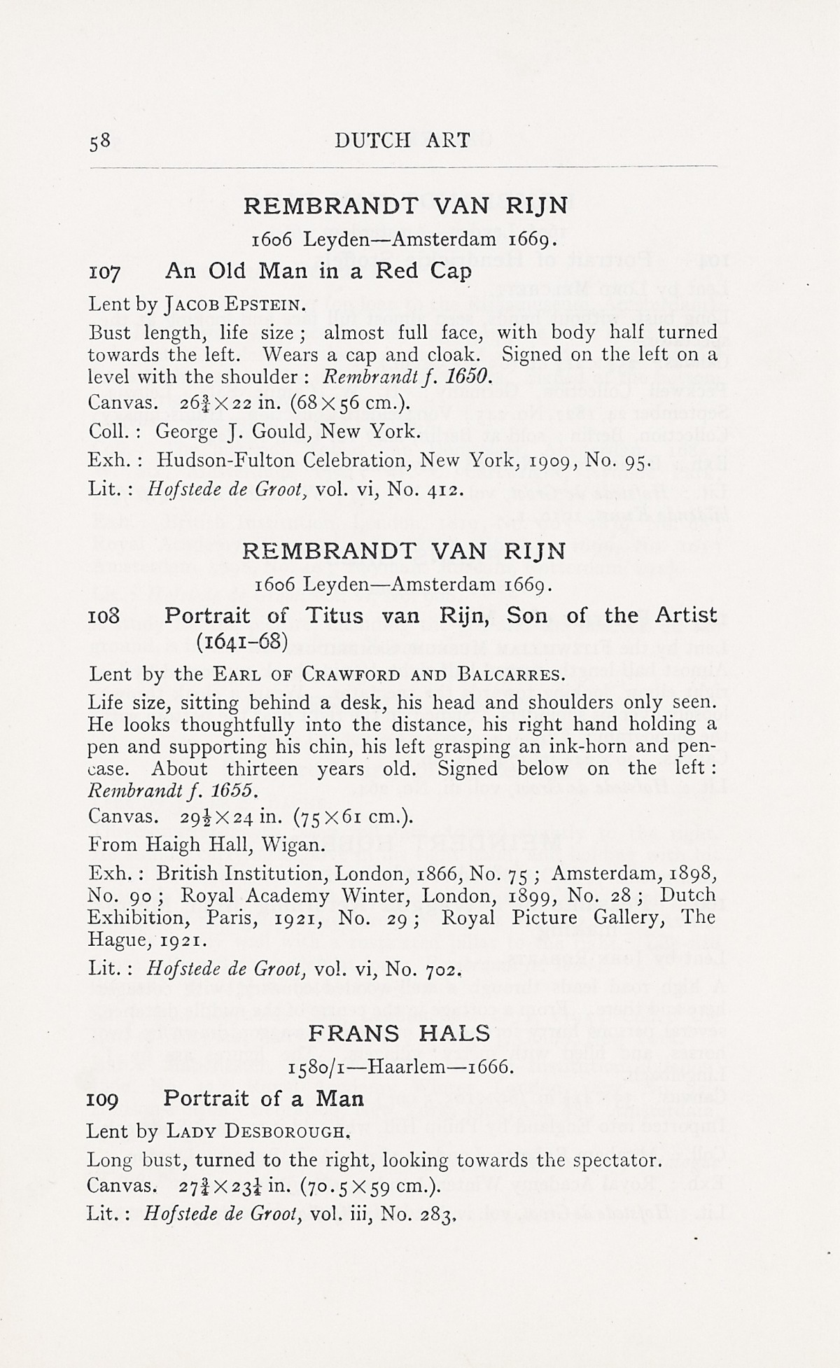 Page 62 of 1929 - Exhibition of Dutch Art 1450-1900