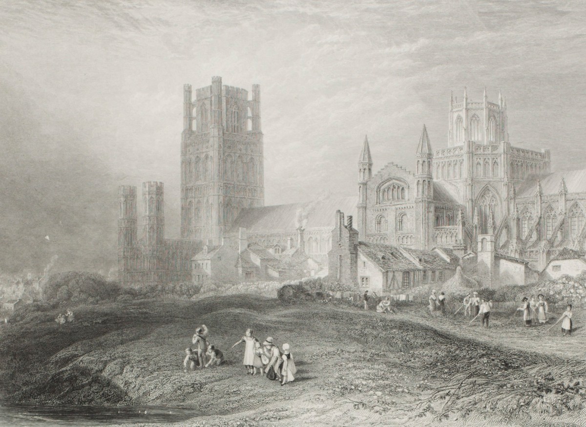 J.M.W. Turner RA, Ely Cathedral, Cambridgeshire