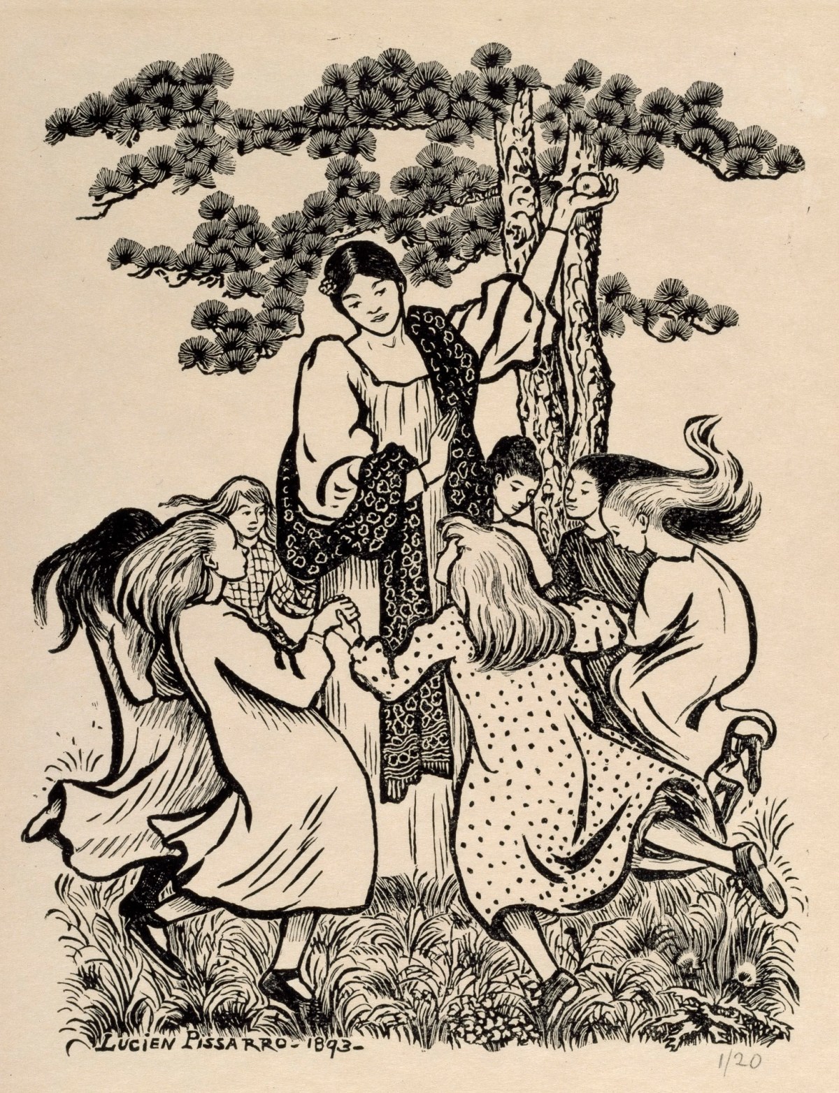 Lucien Pissarro, La Ronde