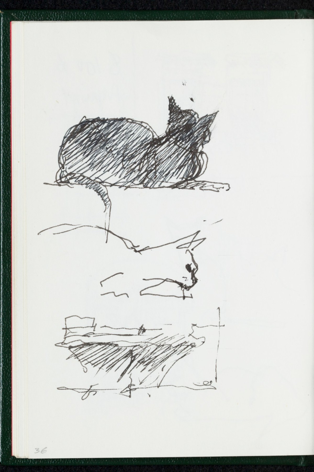 Sir Hugh Casson PRA, New England Connecticut sketchbook