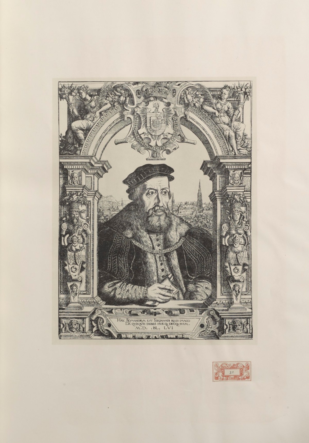 Hans Sebald Lautensack, Portrait of Ferdinand, King of the Romans