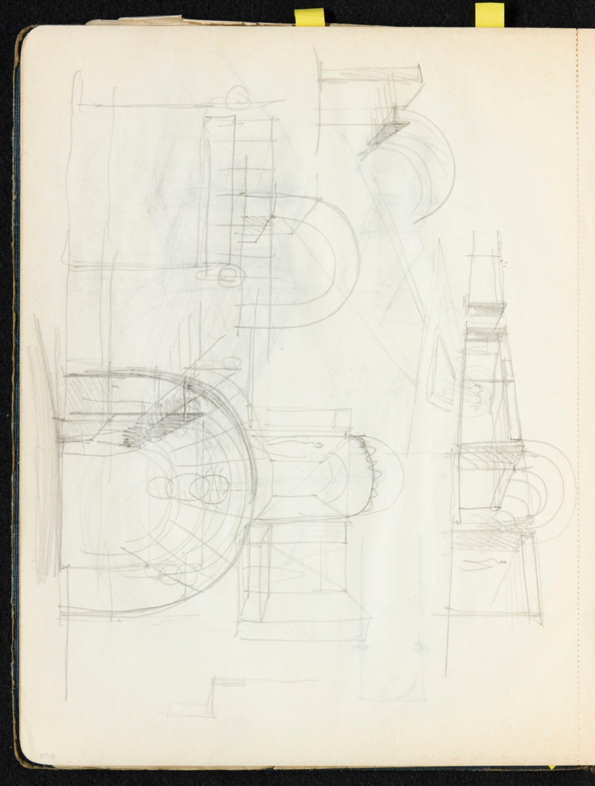 Sir Hugh Casson PRA, Britannia and Glyndebourne sketchbook