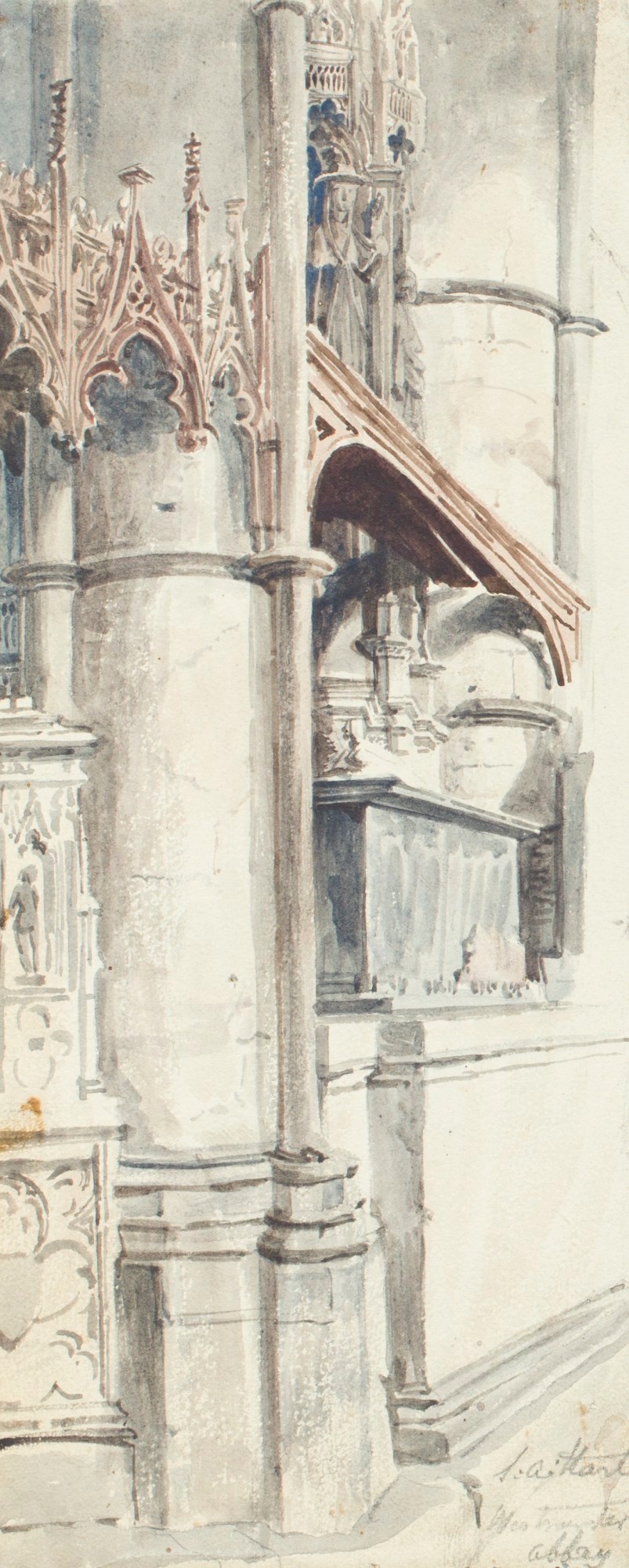 Solomon Alexander Hart RA, Tombs in Westminster Abbey
