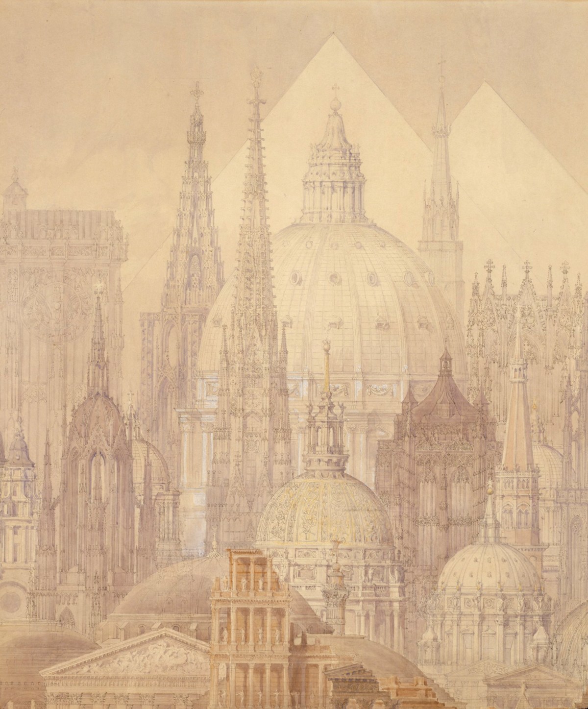 C.R. Cockerell RA, The Professor's Dream