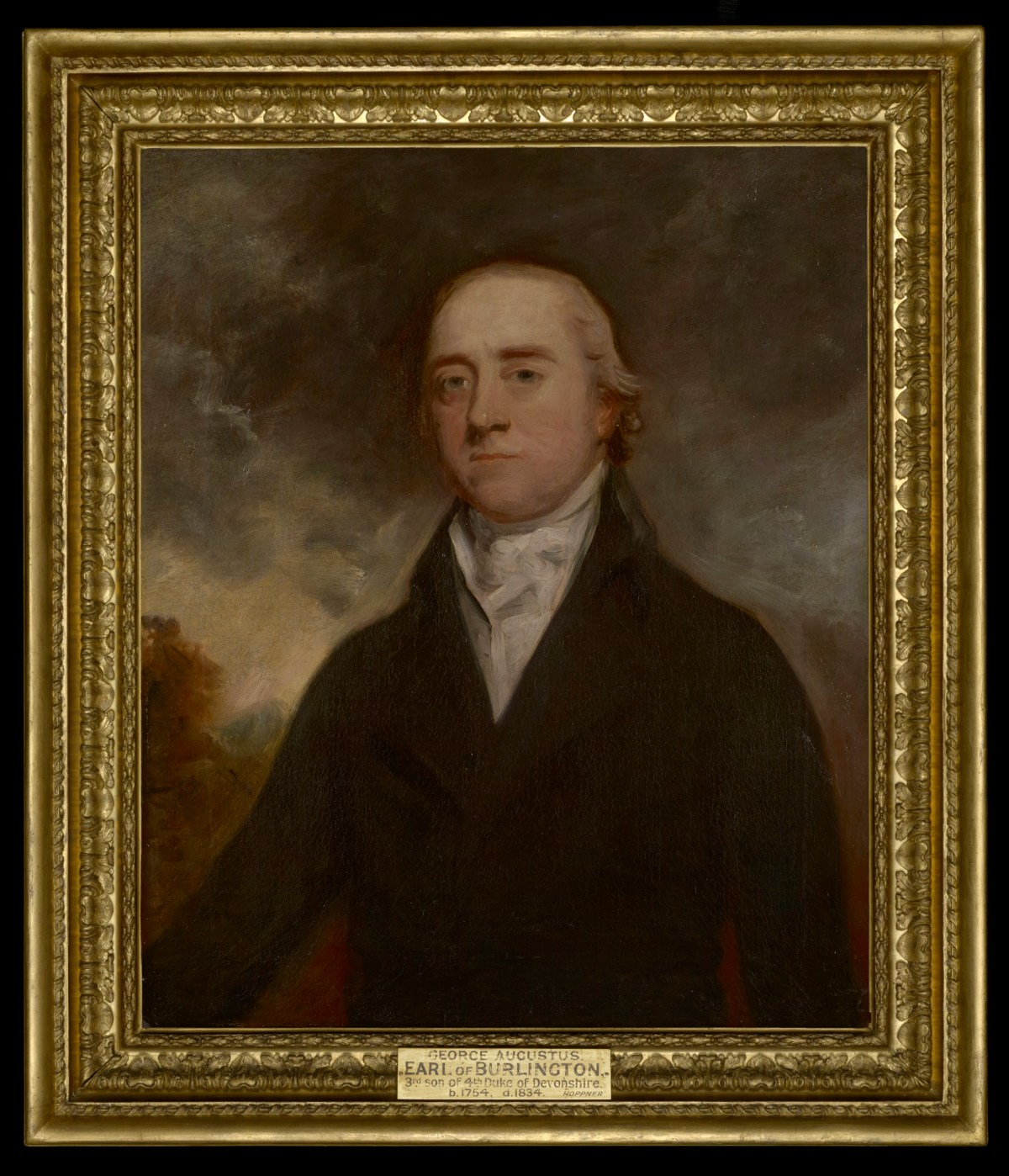 , Frame for John Hoppner's Portrait of the Lord George Cavendish
