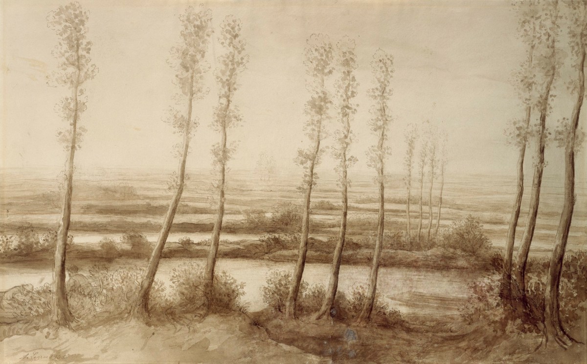 Alphonse Legros, Burgundy landscape