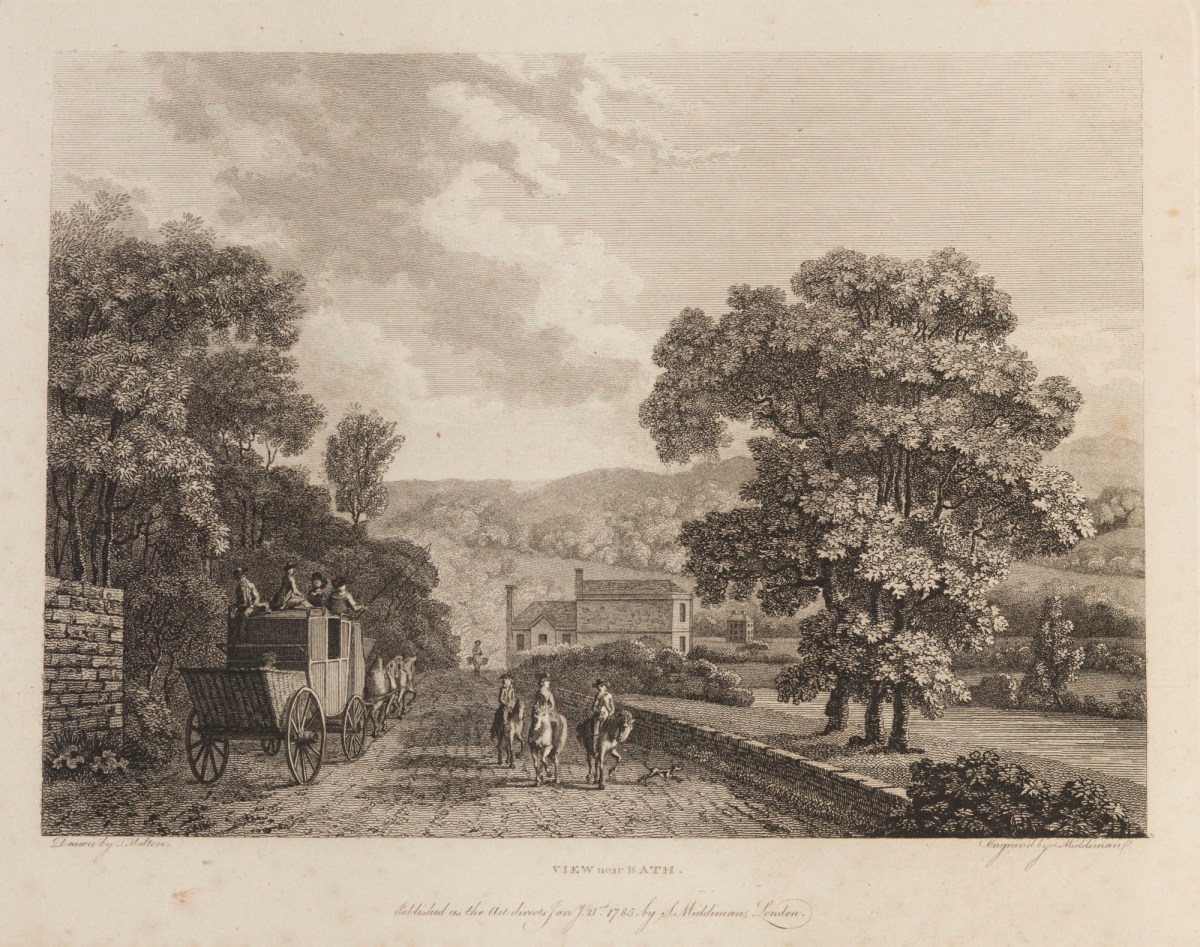 Thomas Malton the younger, View near Bath