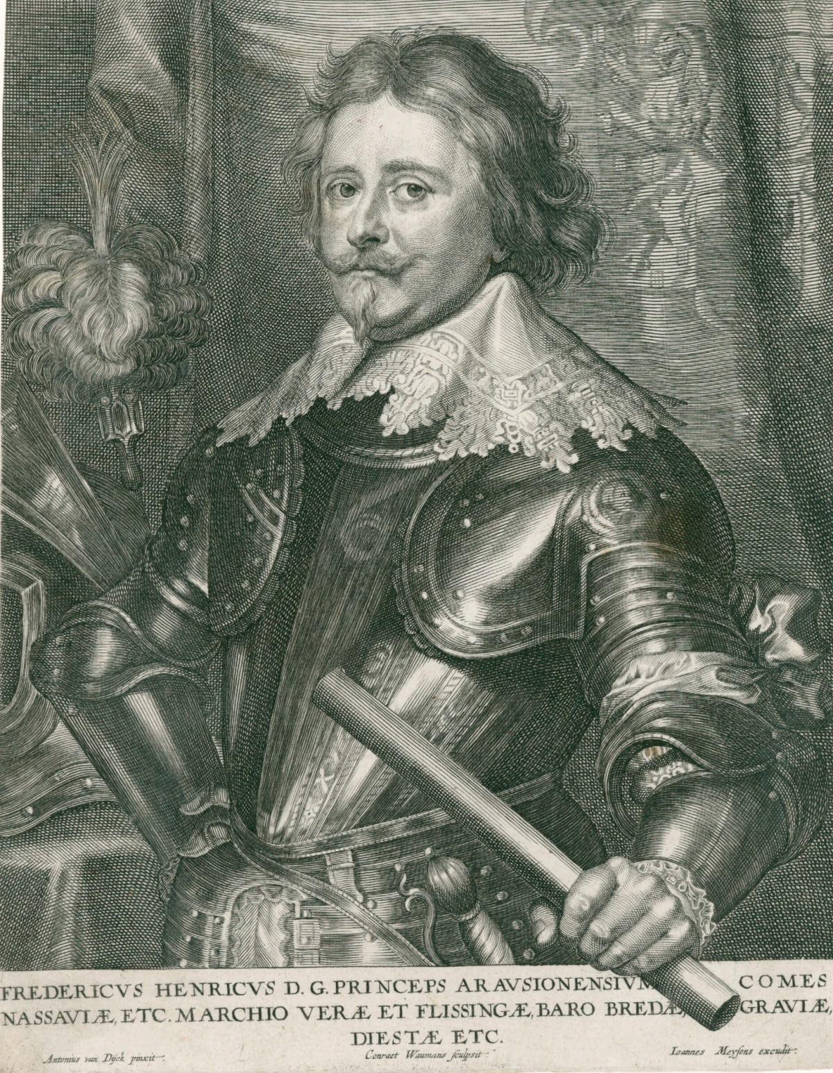 Koenraad Waumans, Portrait of Frederick Henry, Prince of Orange