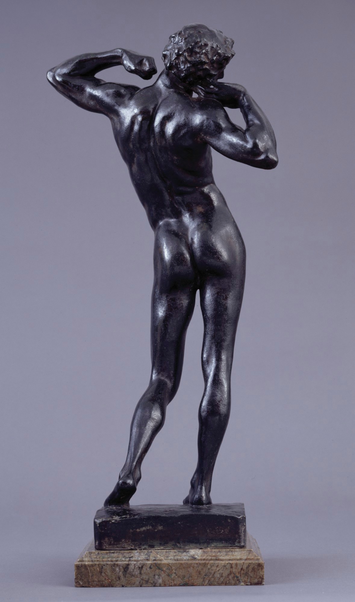 Lord Leighton PRA, Statuette of 'The Sluggard'