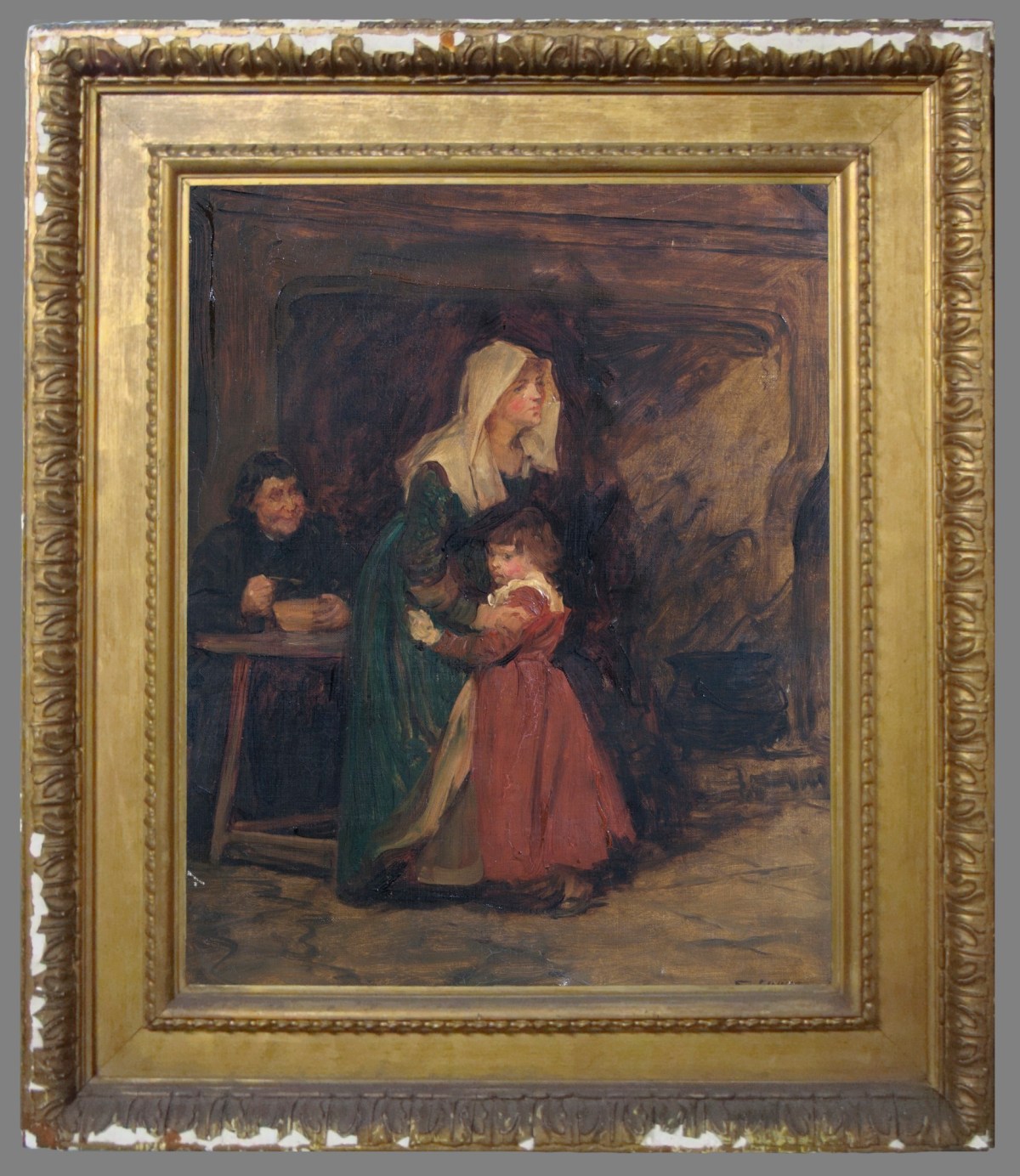 Unknown, Frame for John Seymour Lucas RA 'Study for Portrait of Louis XI' (2 of 2)