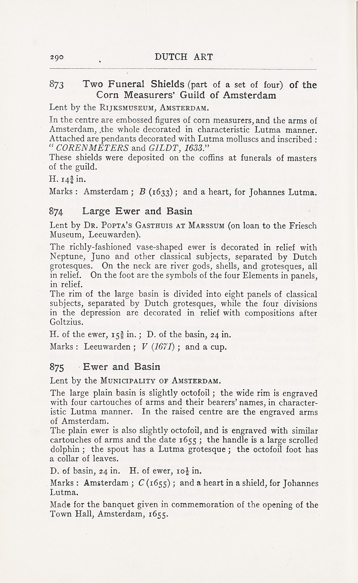 Page 294 of 1929 - Exhibition of Dutch Art 1450-1900