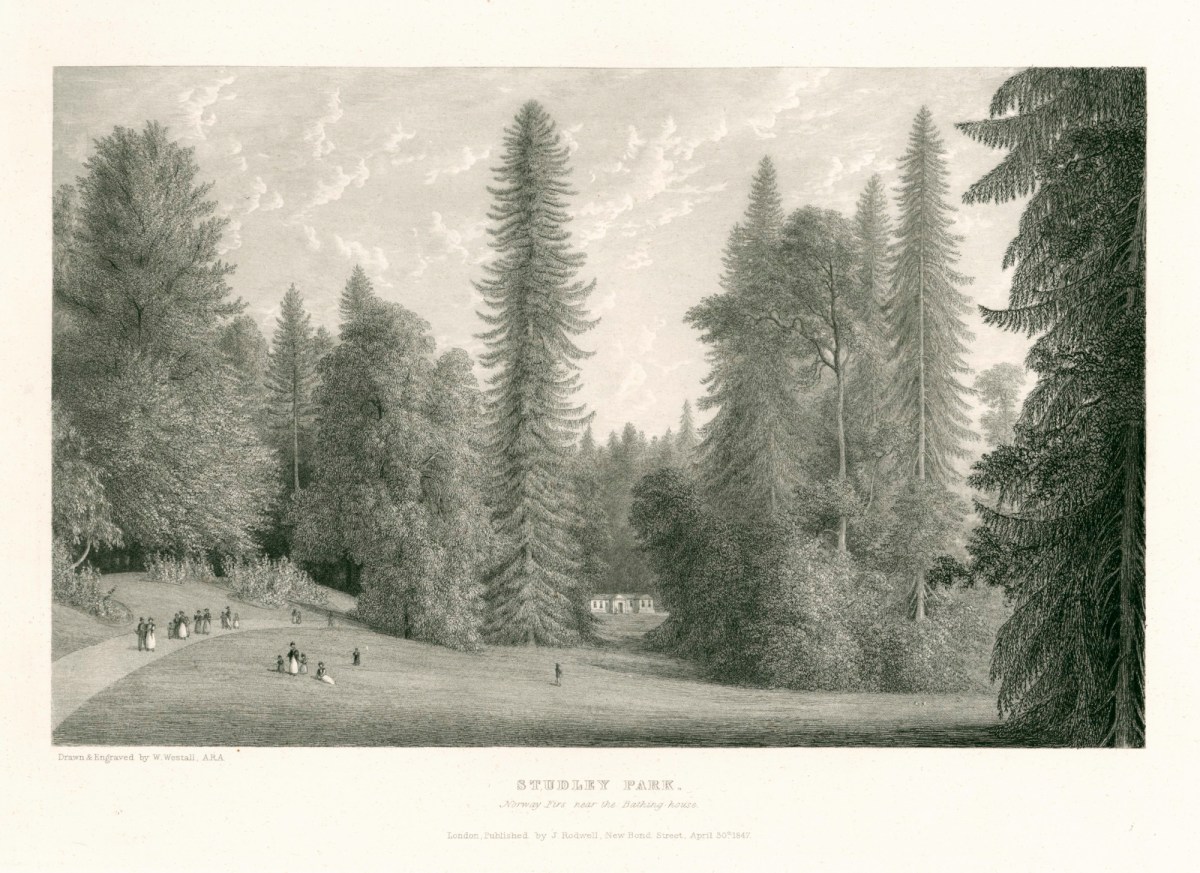 , Views of Fountains Abbey and Studley Park, Yorkshire