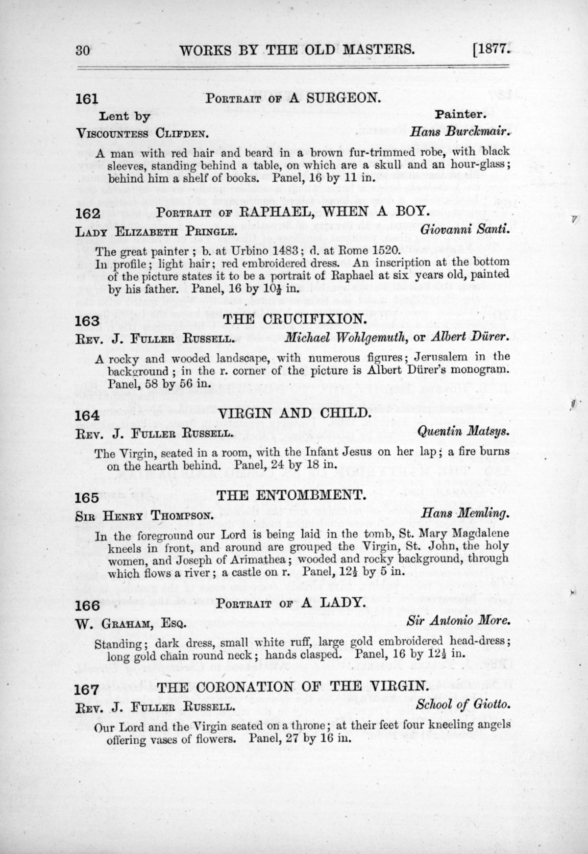 Page 30 of 1877 - Old Masters and deceased masters of the British School