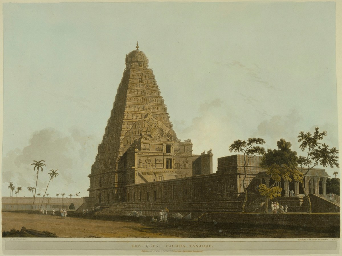 Thomas Daniell RA, The Great Pagoda, Tanjore