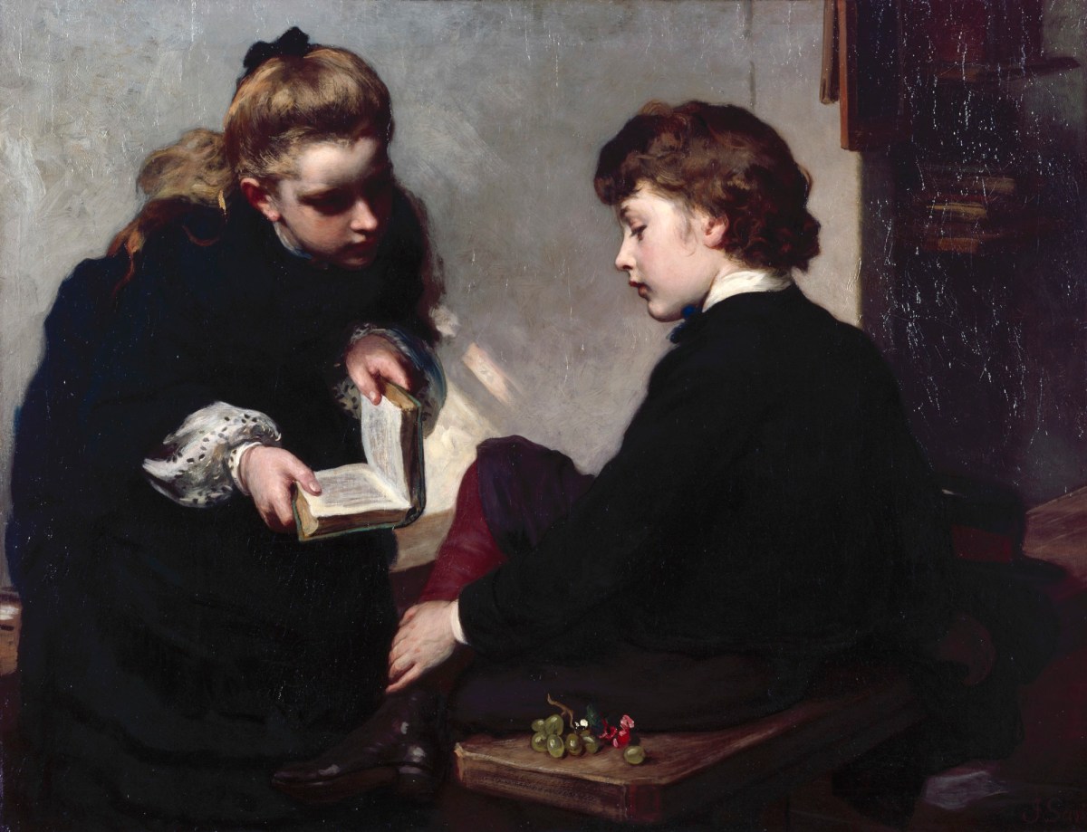 James Sant RA, The Schoolmaster's Daughter