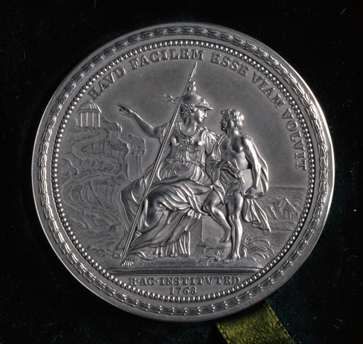 Mr T. Pingo and Giovanni Battista Cipriani RA and Edward Penny RA, Royal Academy Schools, silver medal (George III)