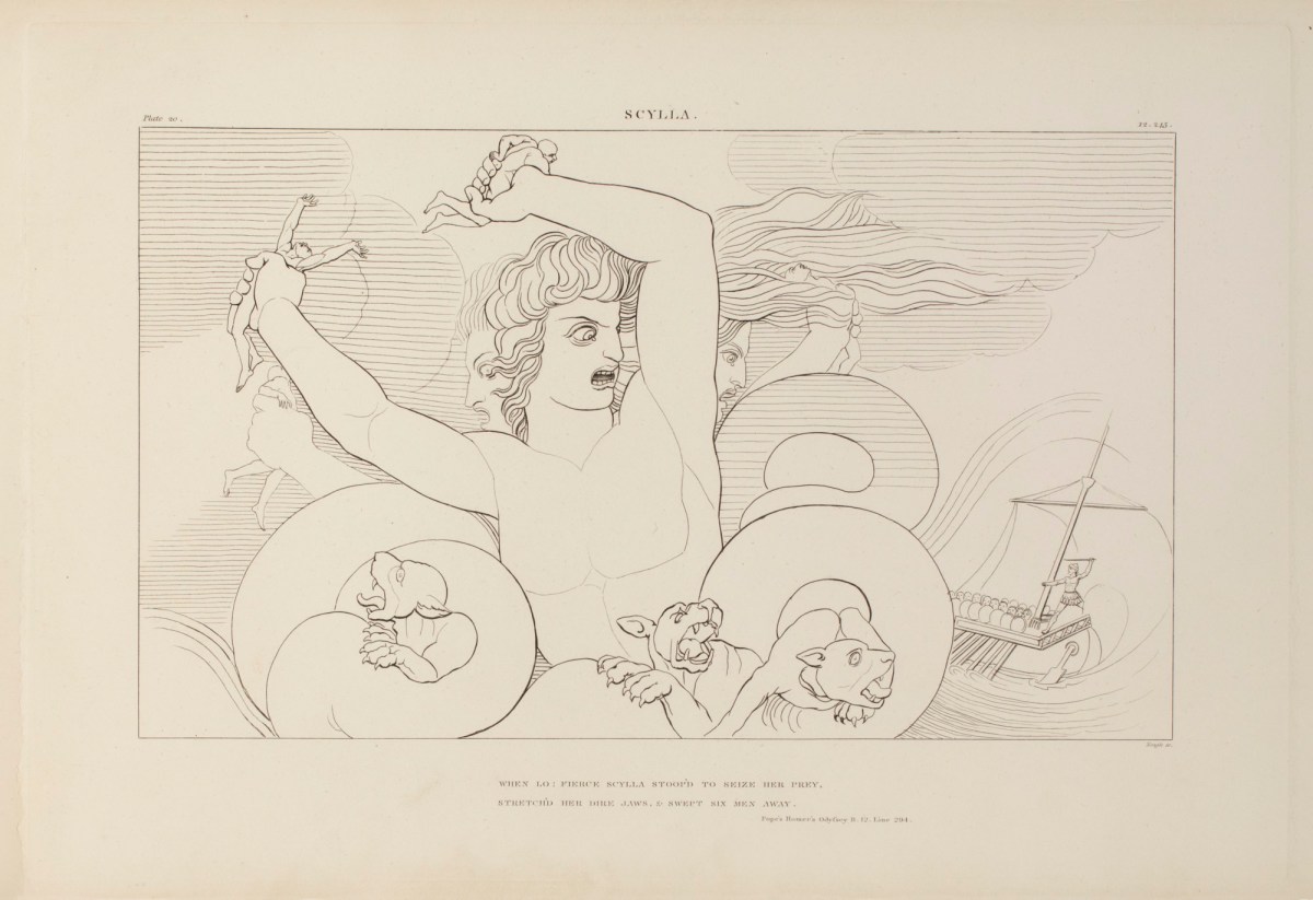 John Flaxman RA, Scylla