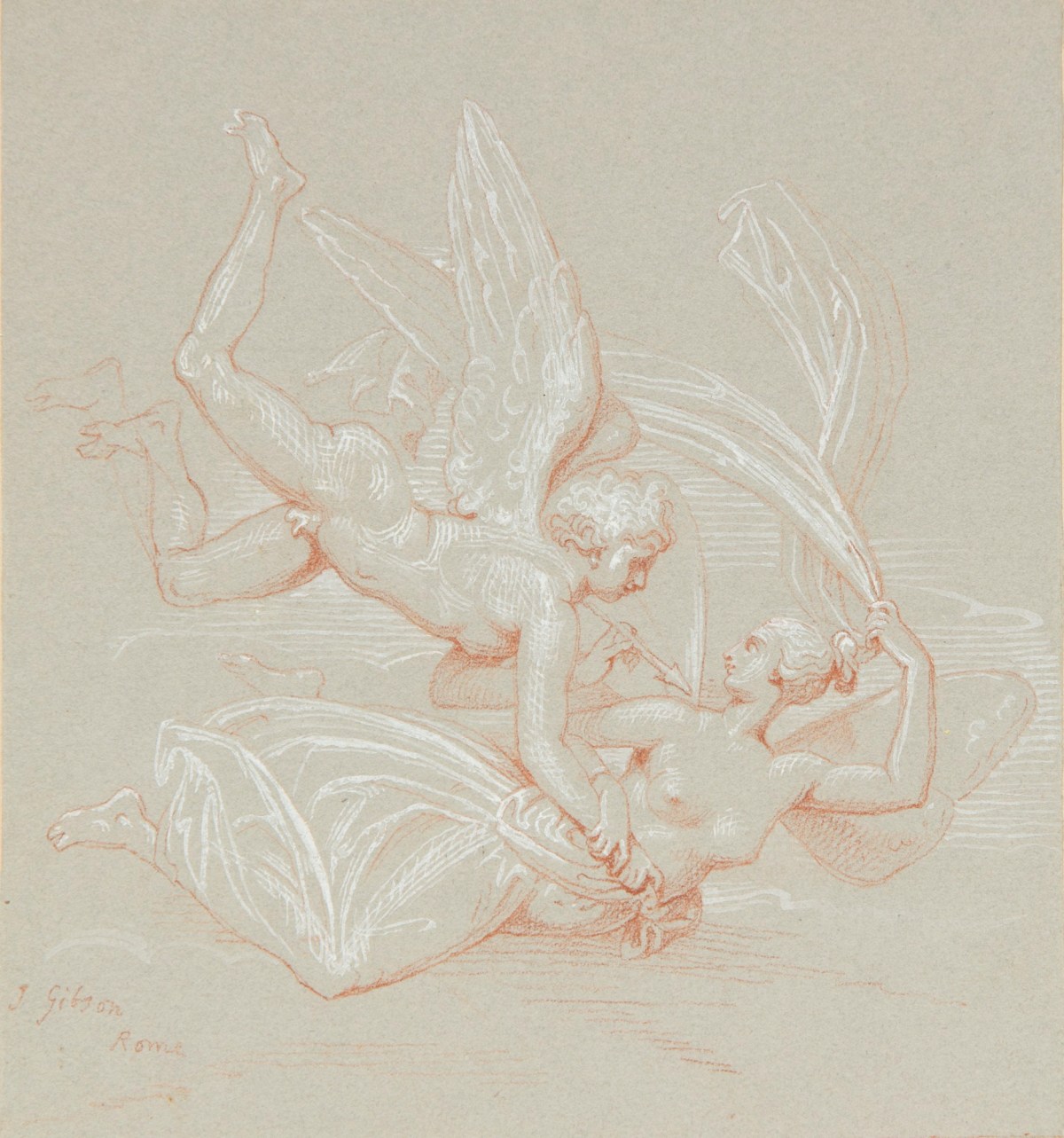 John Gibson RA, Desire Pursuing the Soul