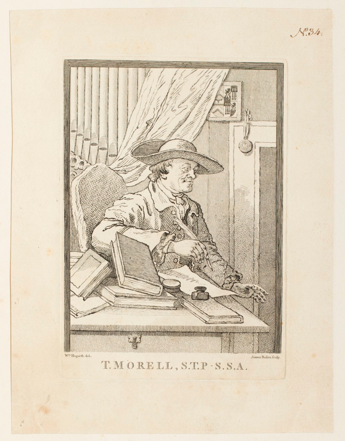 William Hogarth, Thomas Morell
