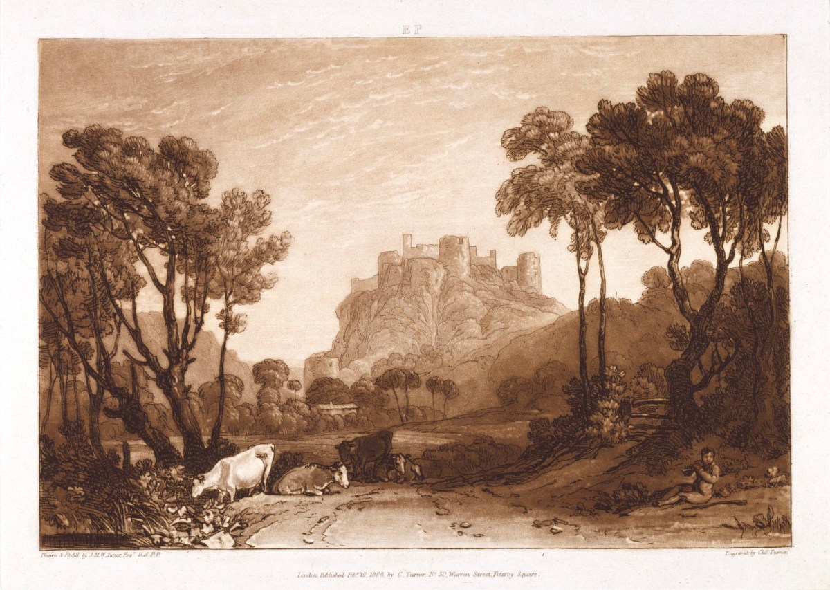 J.M.W. Turner RA, The Castle above the Meadows
