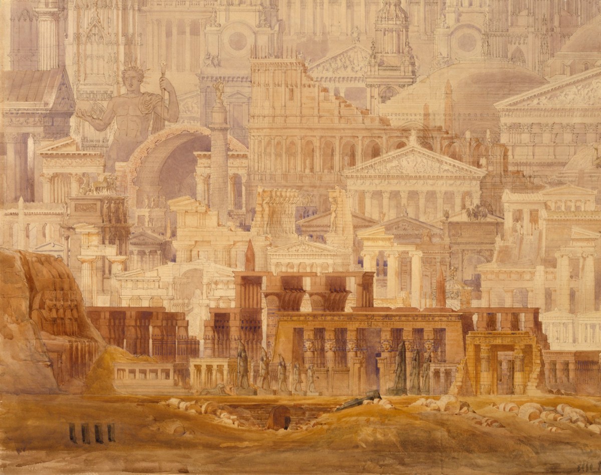 C.R. Cockerell RA, The Professor's Dream