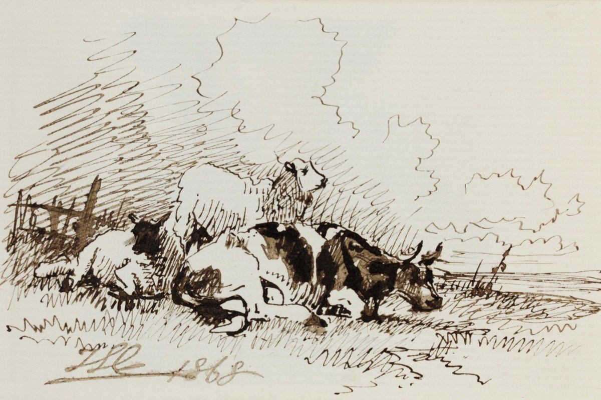 Thomas Sidney Cooper RA, Landscape with cattle