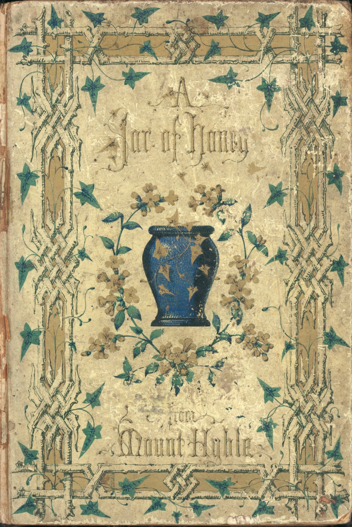 Owen Jones, Upper and lower covers and spine of publisher's binding